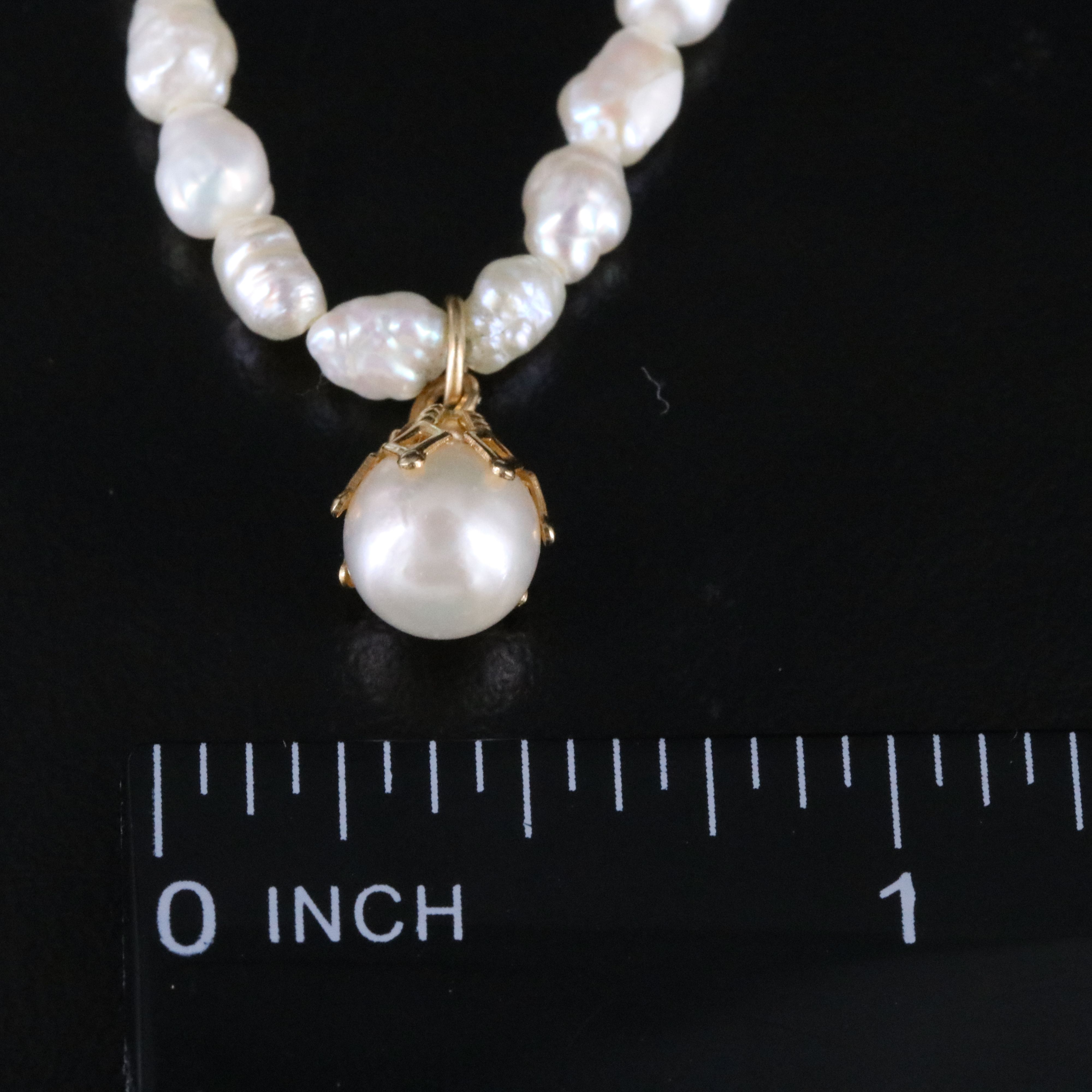 14K Pearl Necklace