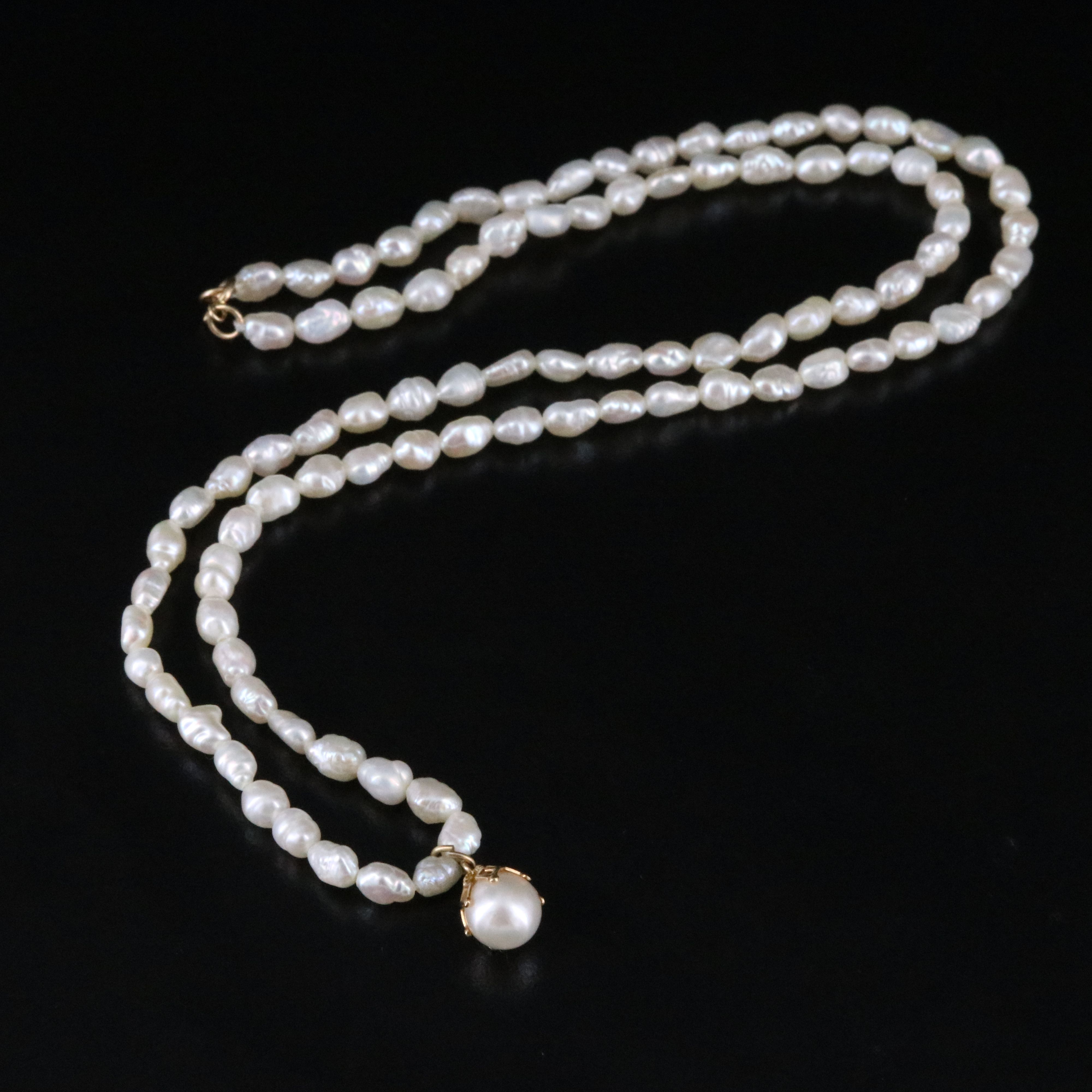 14K Pearl Necklace
