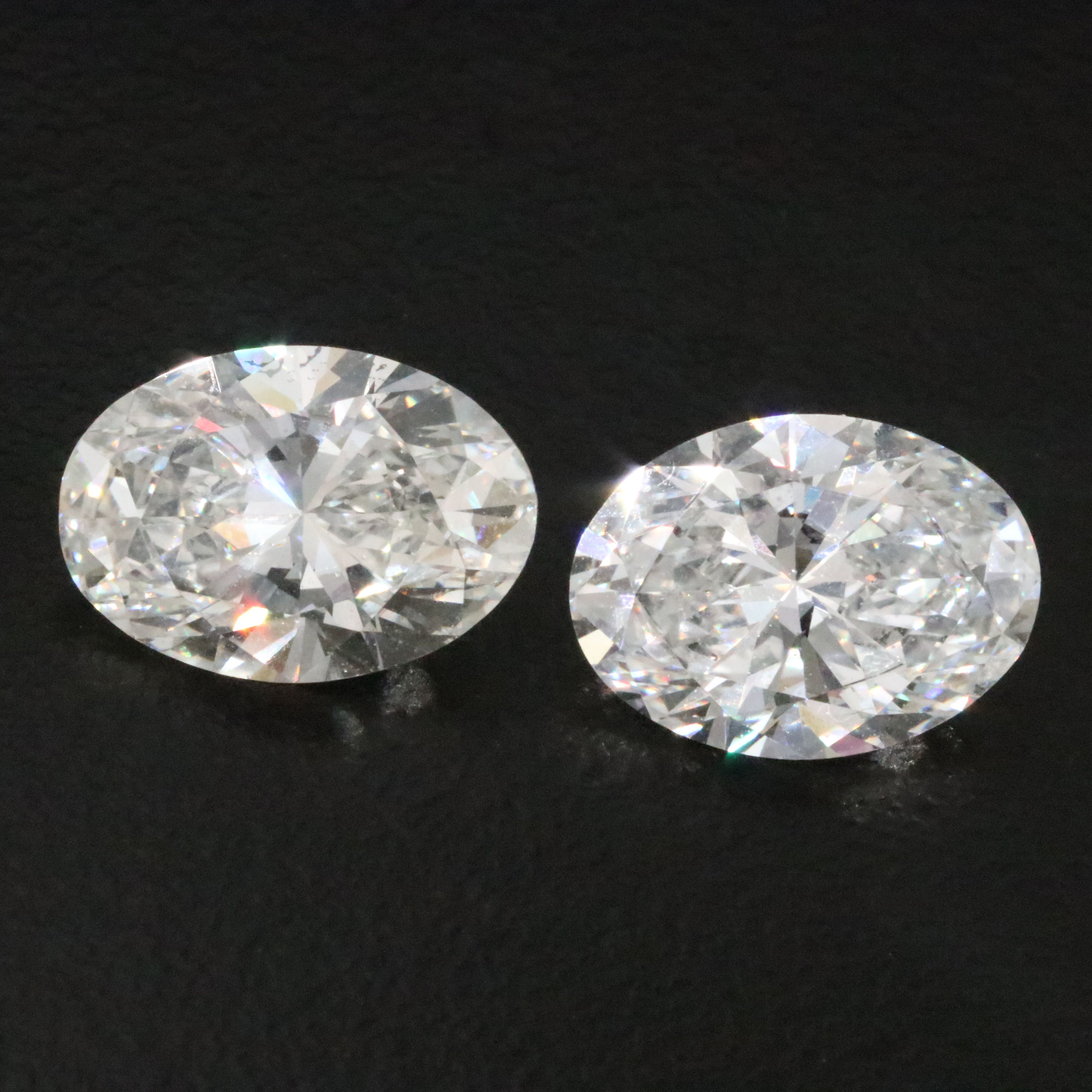 Loose 7.12 CTW Matched Lab Grown Diamond Pair