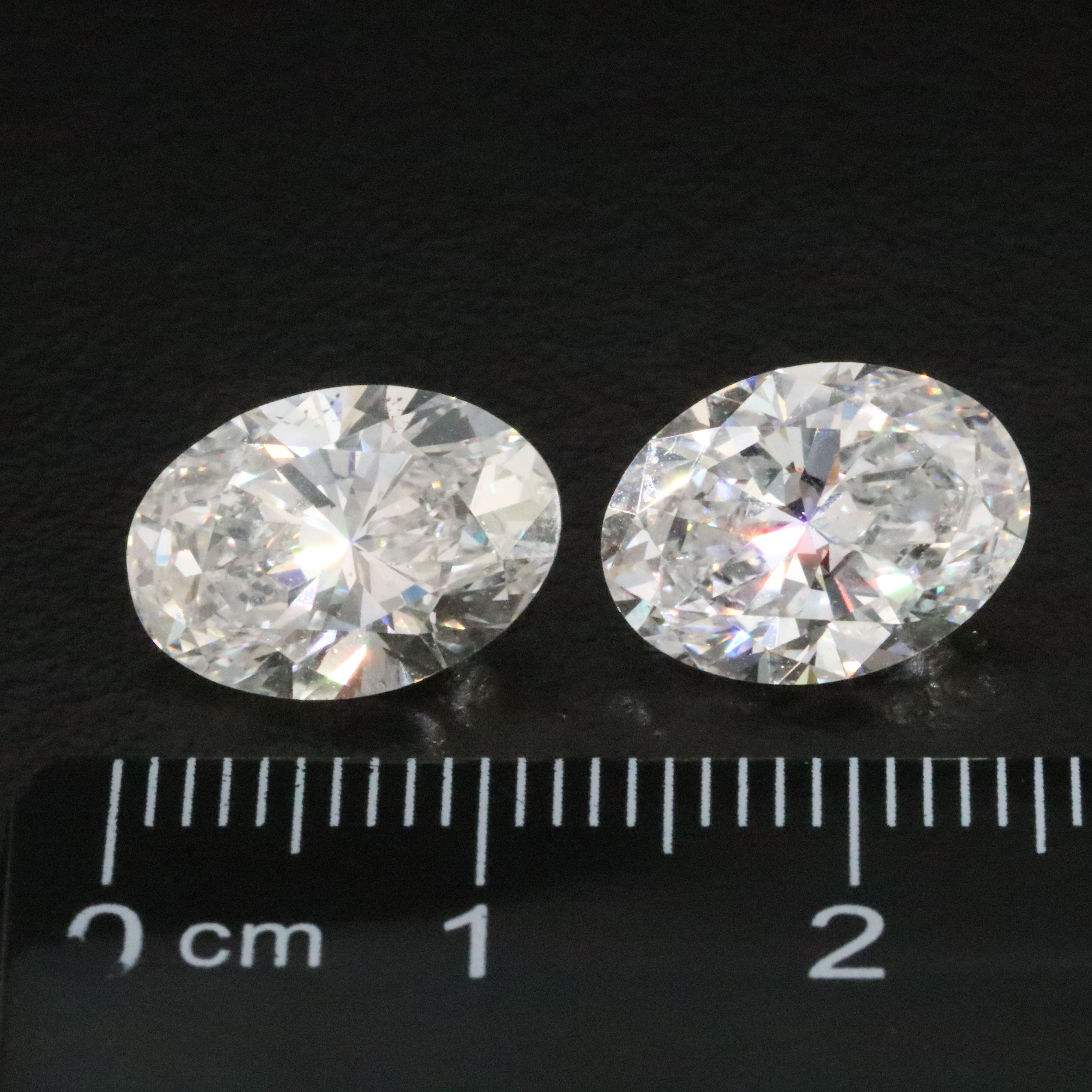 Loose 7.12 CTW Matched Lab Grown Diamond Pair