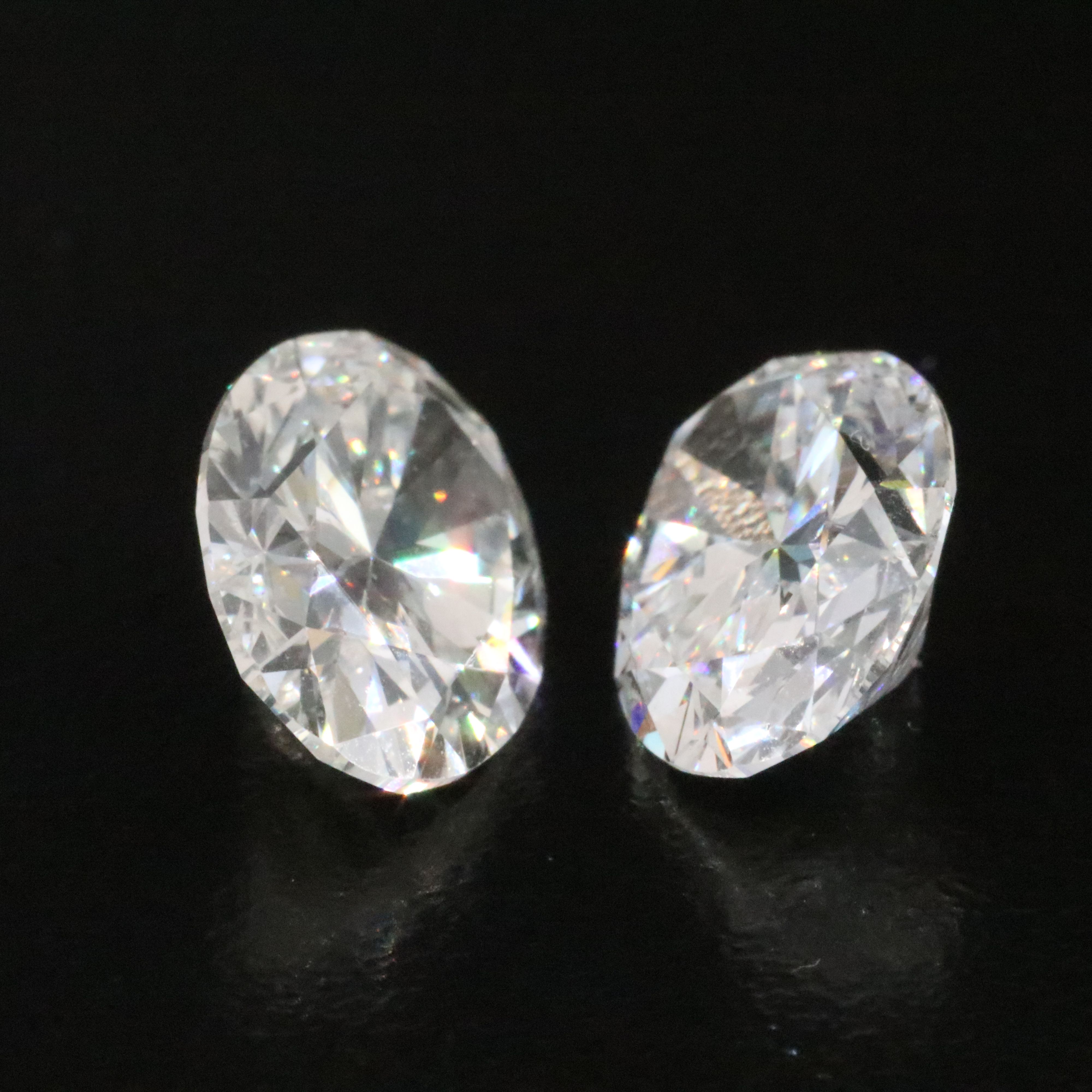 Loose 7.12 CTW Matched Lab Grown Diamond Pair