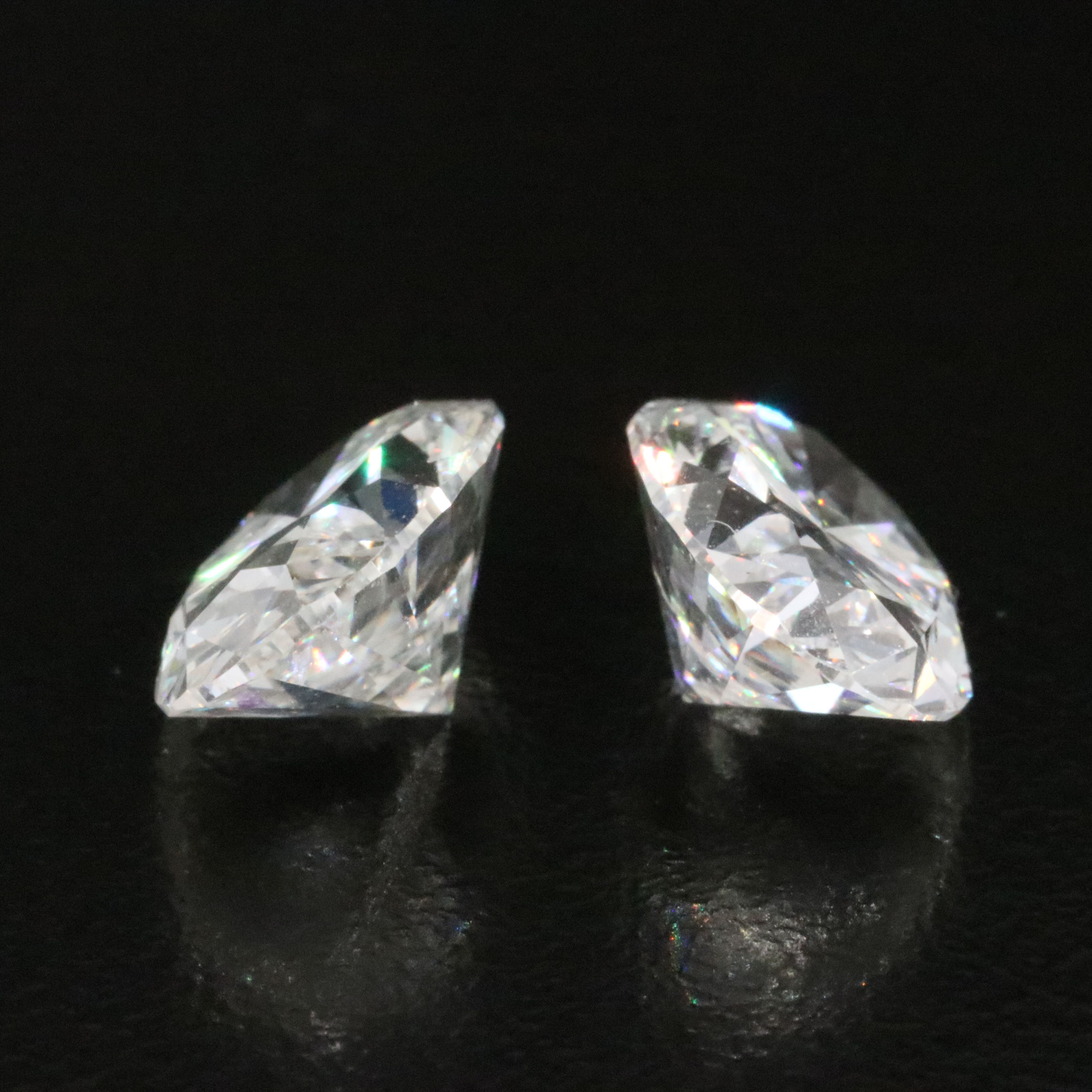 Loose 7.12 CTW Matched Lab Grown Diamond Pair