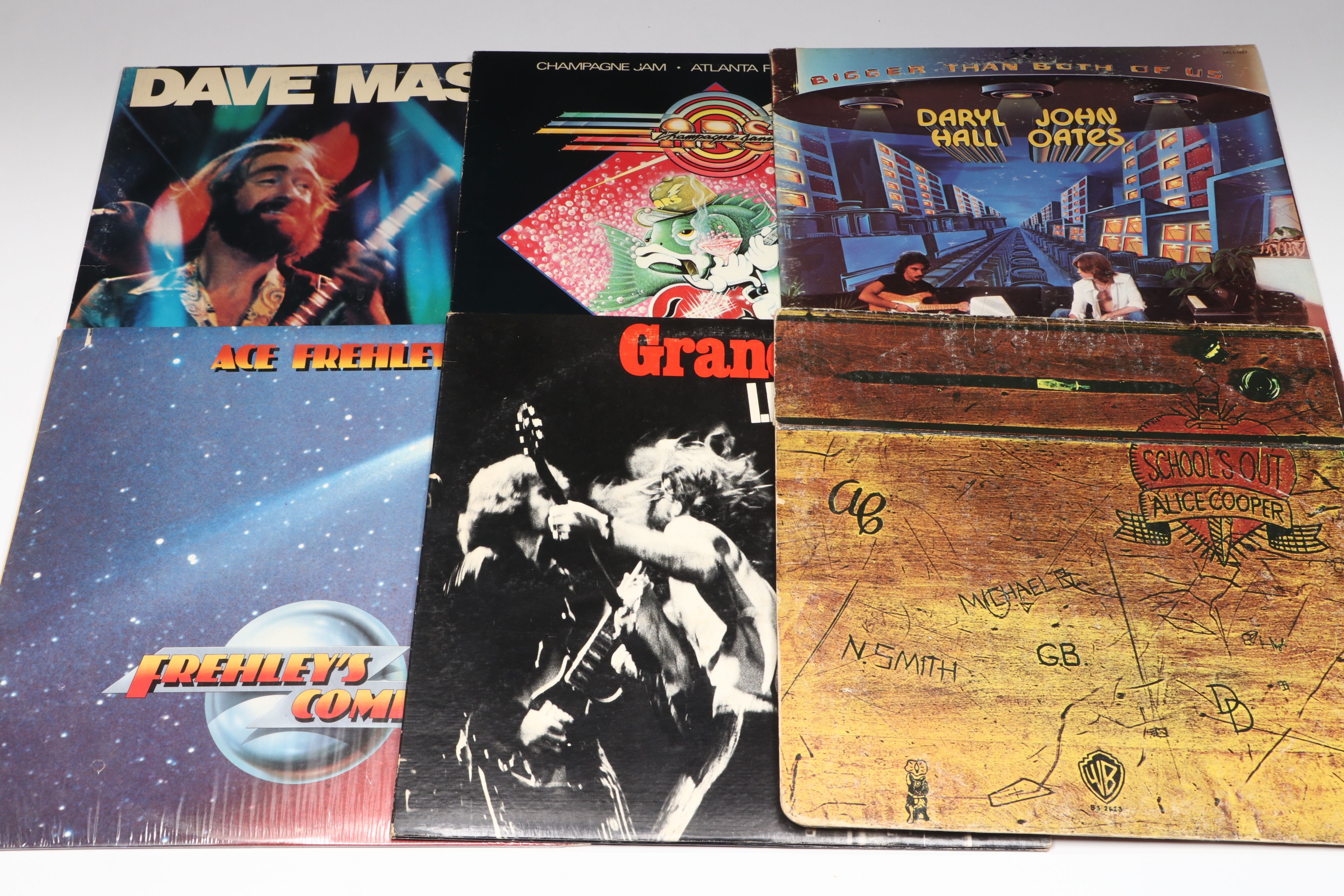 Olivia Newton-John, Kiss, Neil Diamond, and More Vinyl Record Albums
