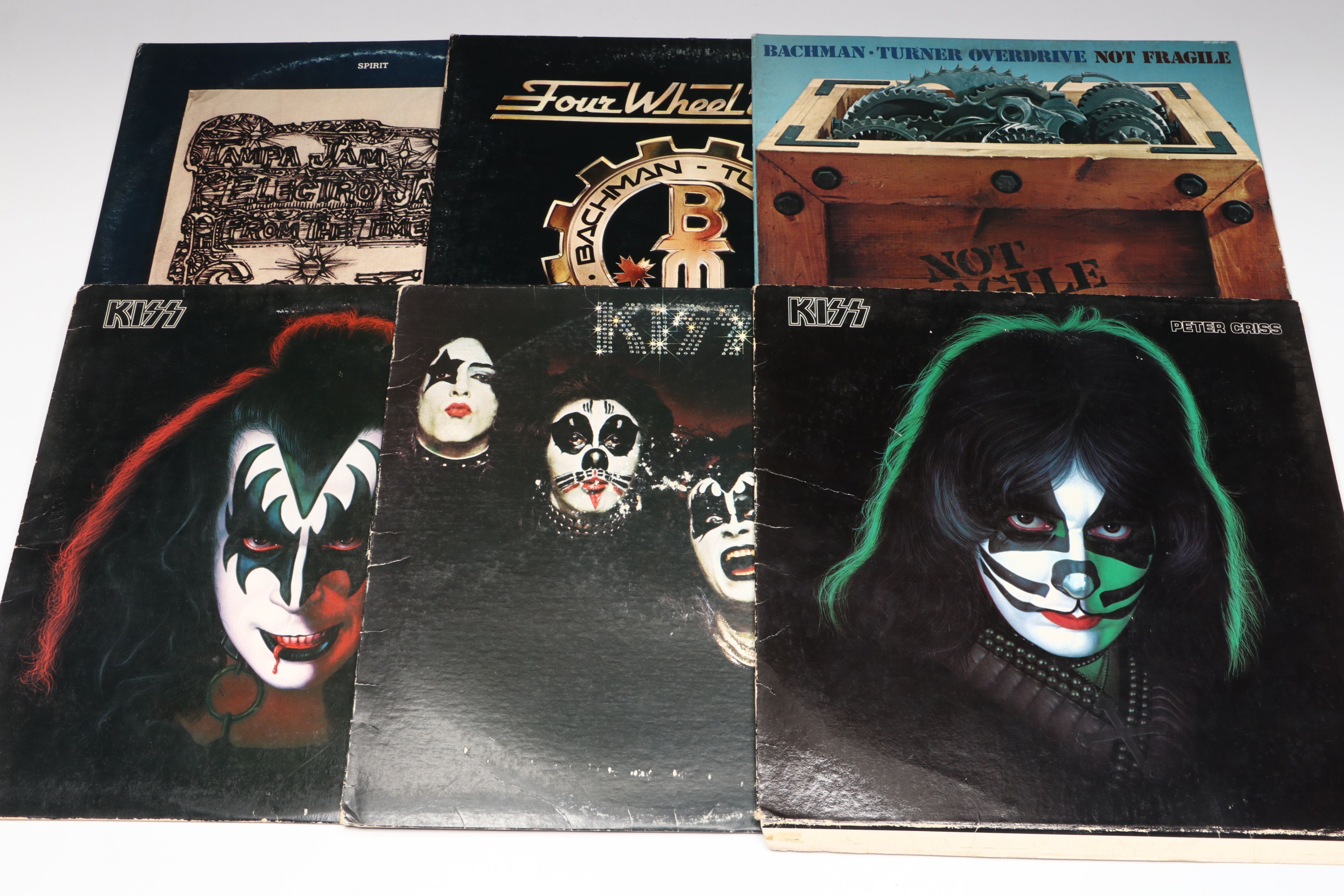 Olivia Newton-John, Kiss, Neil Diamond, and More Vinyl Record Albums