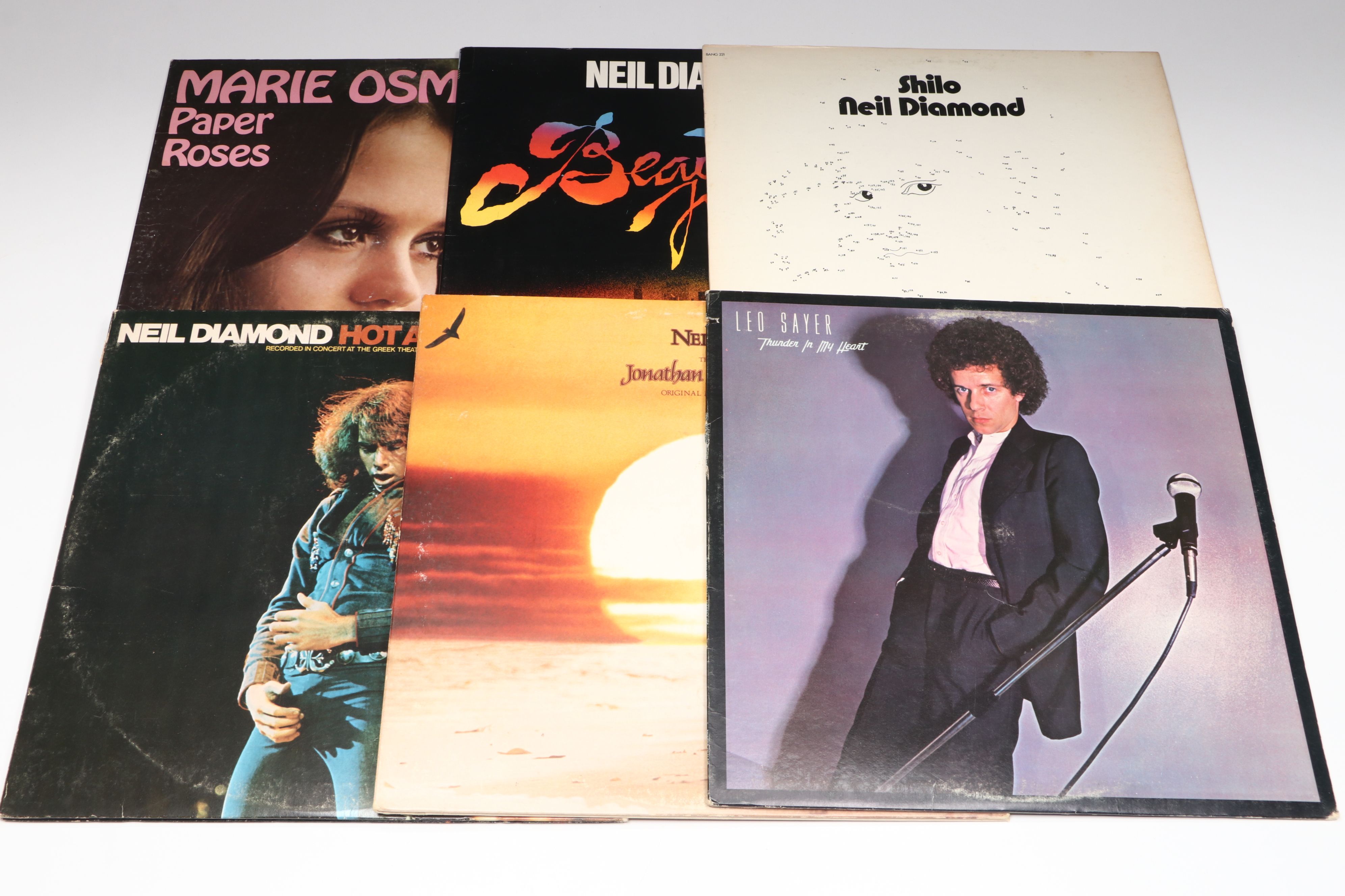 Olivia Newton-John, Kiss, Neil Diamond, and More Vinyl Record Albums