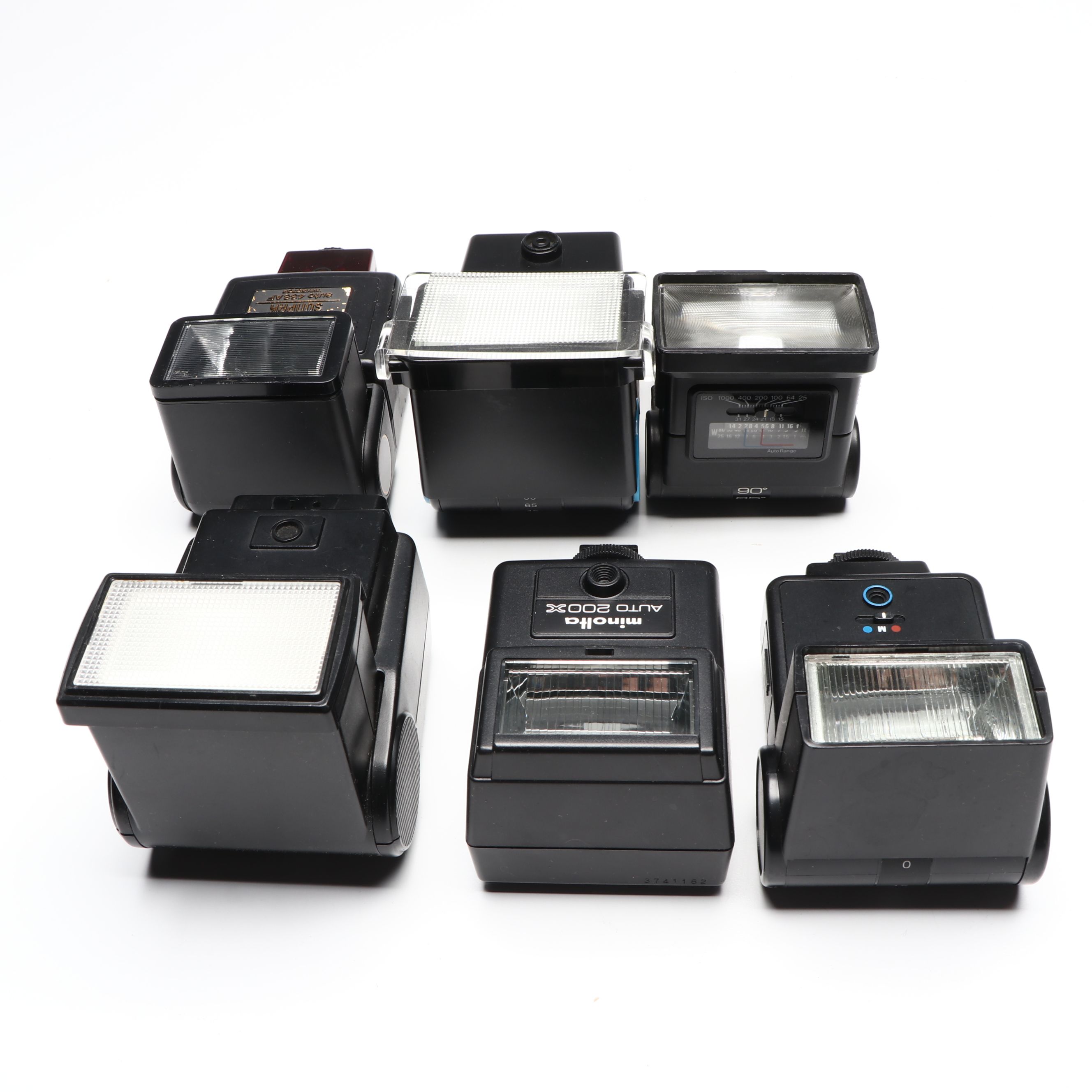 Vivitar, Minolta, Sunpak and More Auto Thyristor with Other Camera Flashes