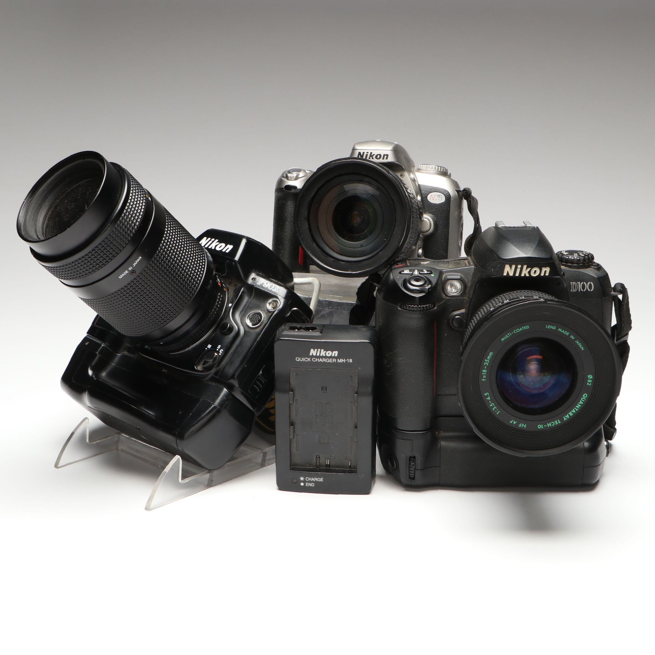 Nikon MB-D100 and Other Digital Cameras