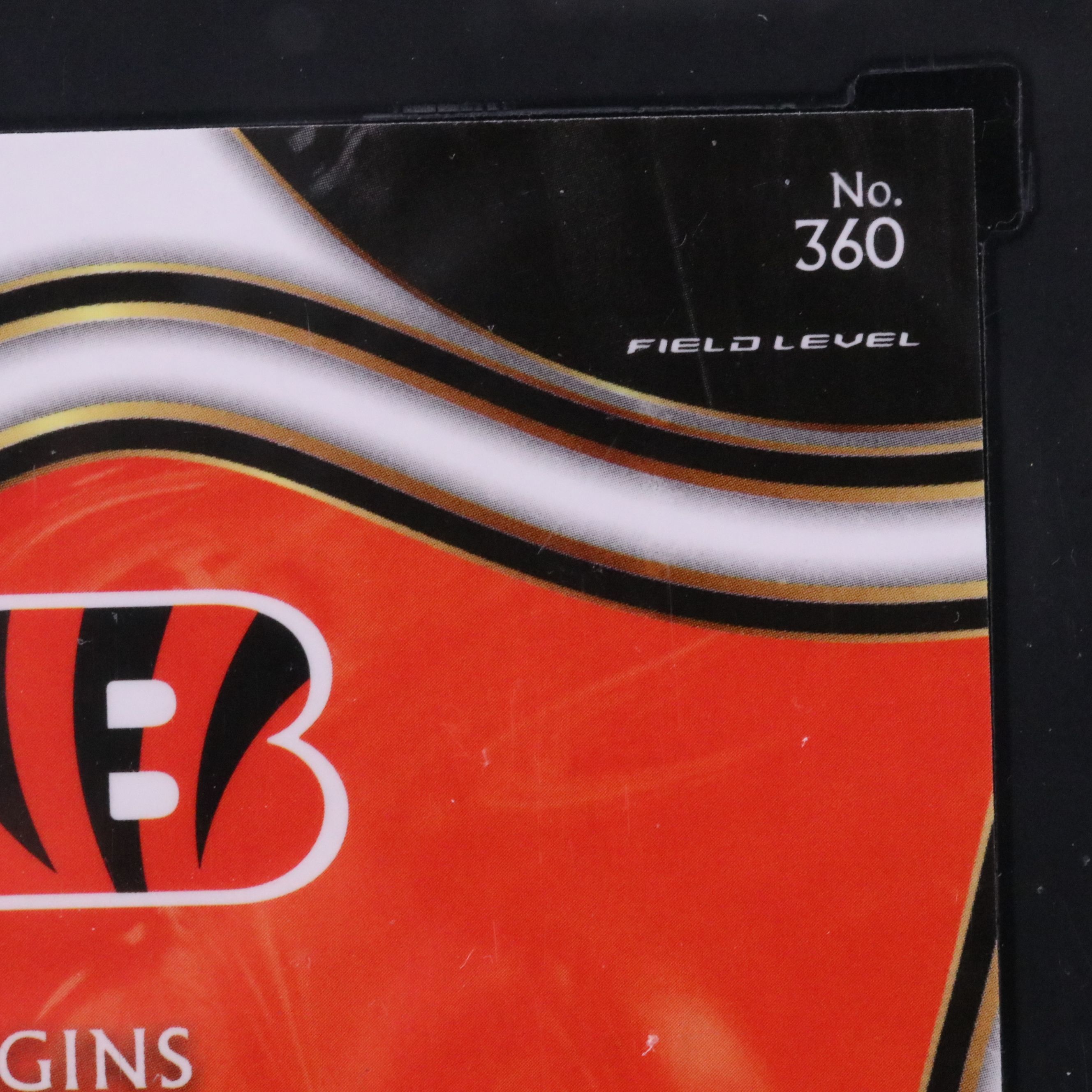 2020 Select Tee Higgins Orange Die-Cut Prizm Rookie Football Card Graded SGC 10