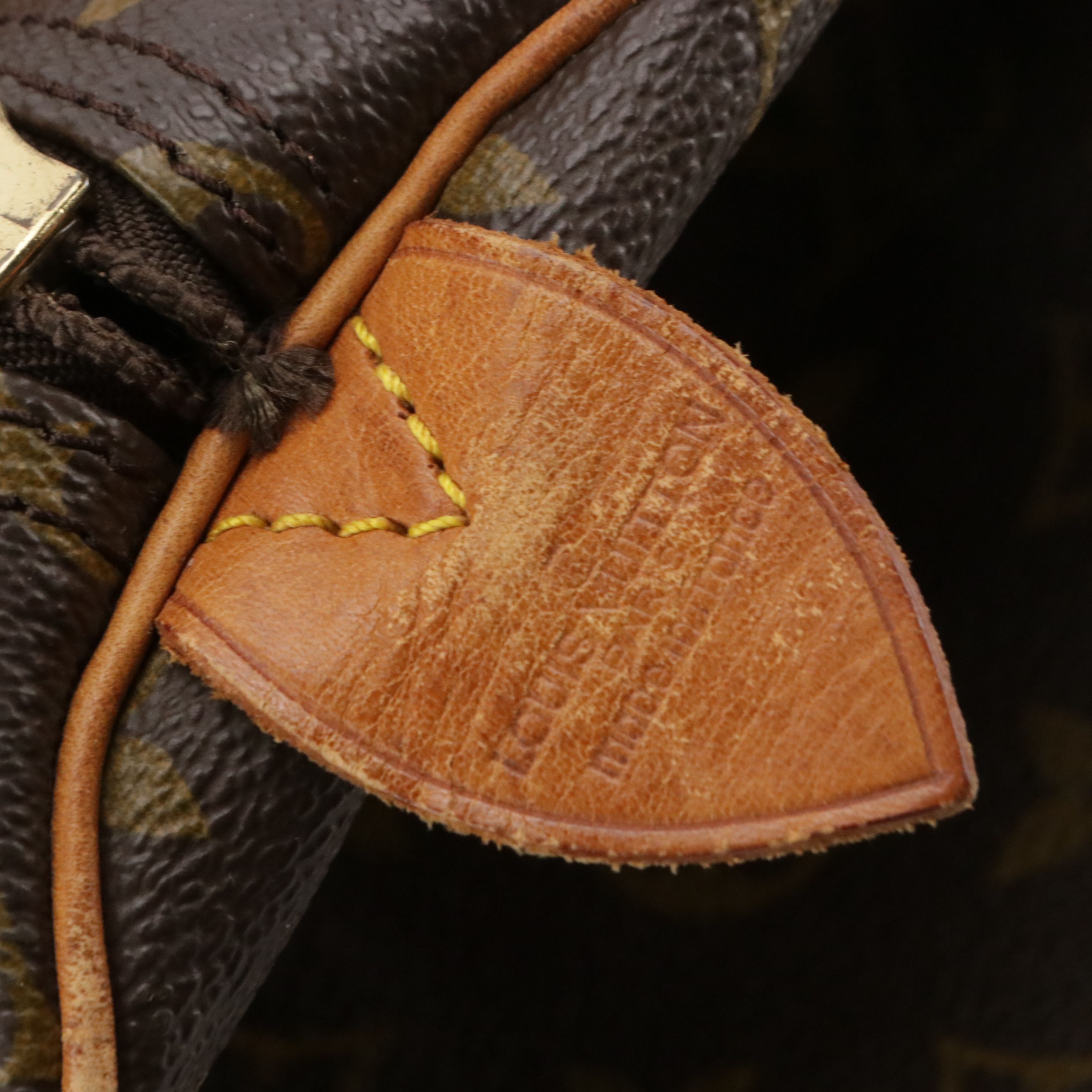 Louis Vuitton Vintage Keepall 55 Duffle Bag in Monogram Canvas and Leather