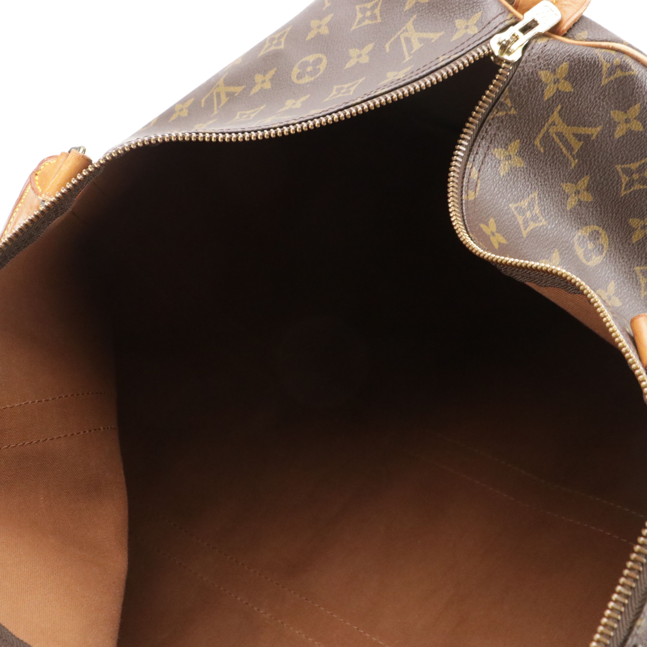 Louis Vuitton Vintage Keepall 55 Duffle Bag in Monogram Canvas and Leather