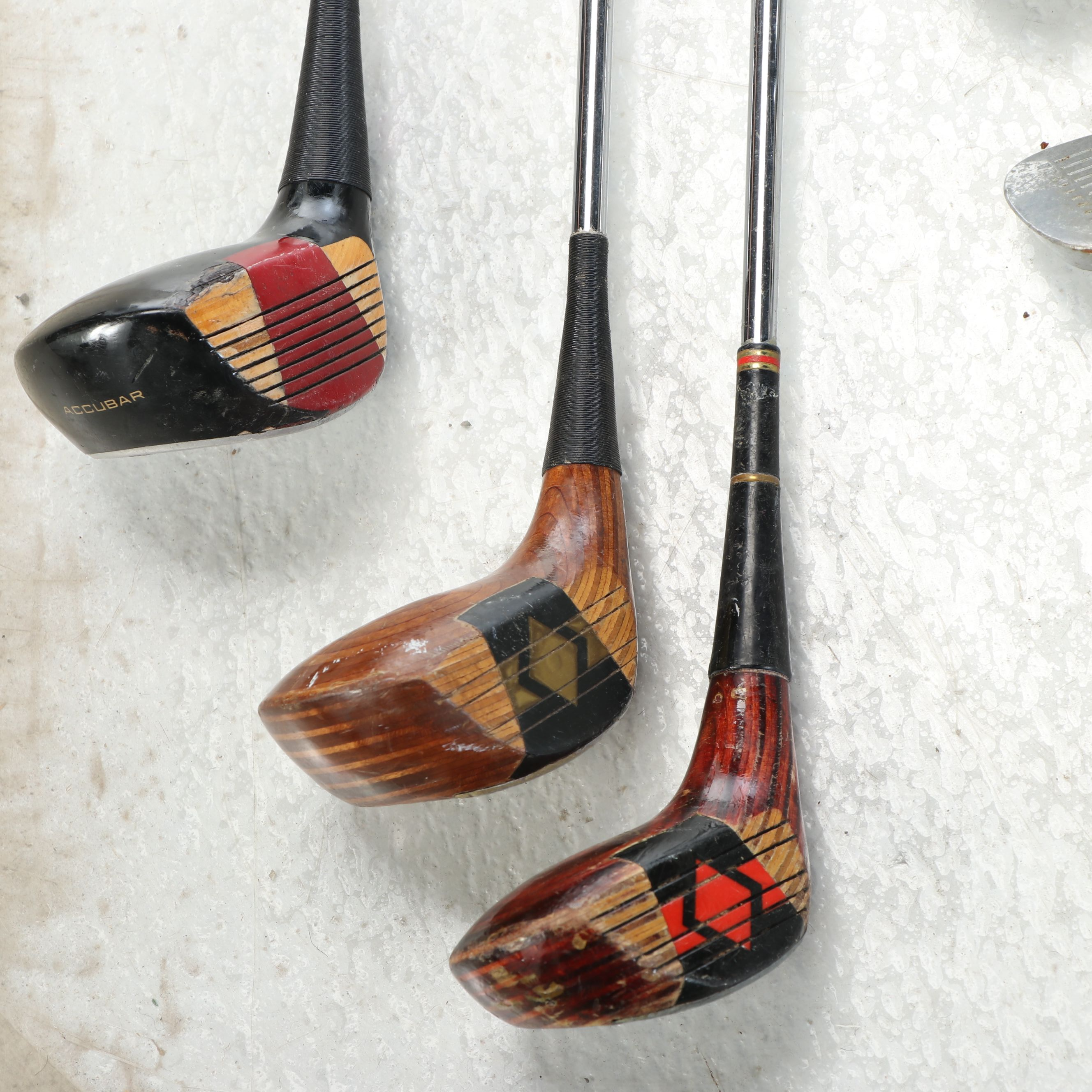 Northwestern "Dave Hill" with RAM "Accubar" and Other Golf Clubs