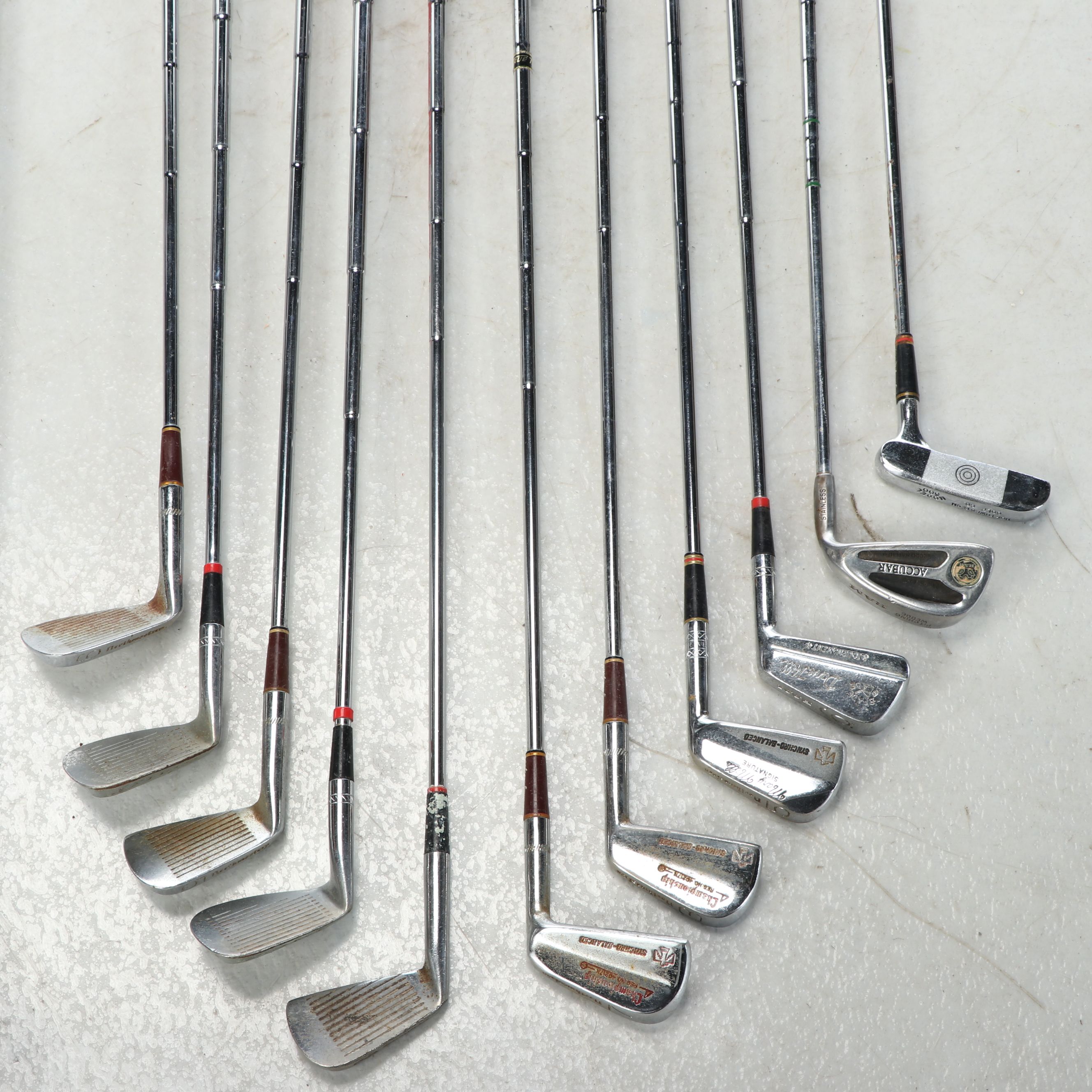 Northwestern "Dave Hill" with RAM "Accubar" and Other Golf Clubs