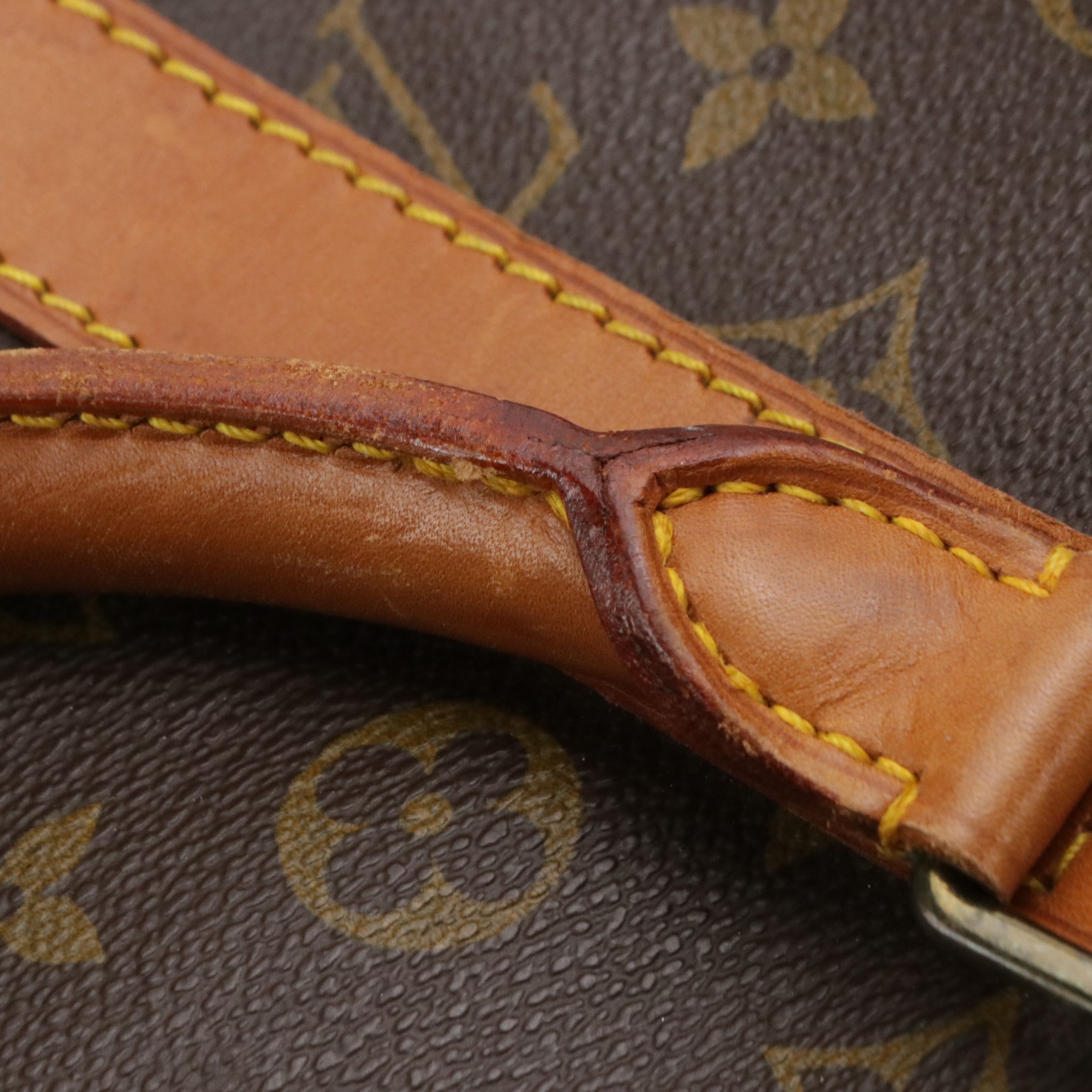 Louis Vuitton Vintage Keepall 55 Duffle Bag in Monogram Canvas and Leather