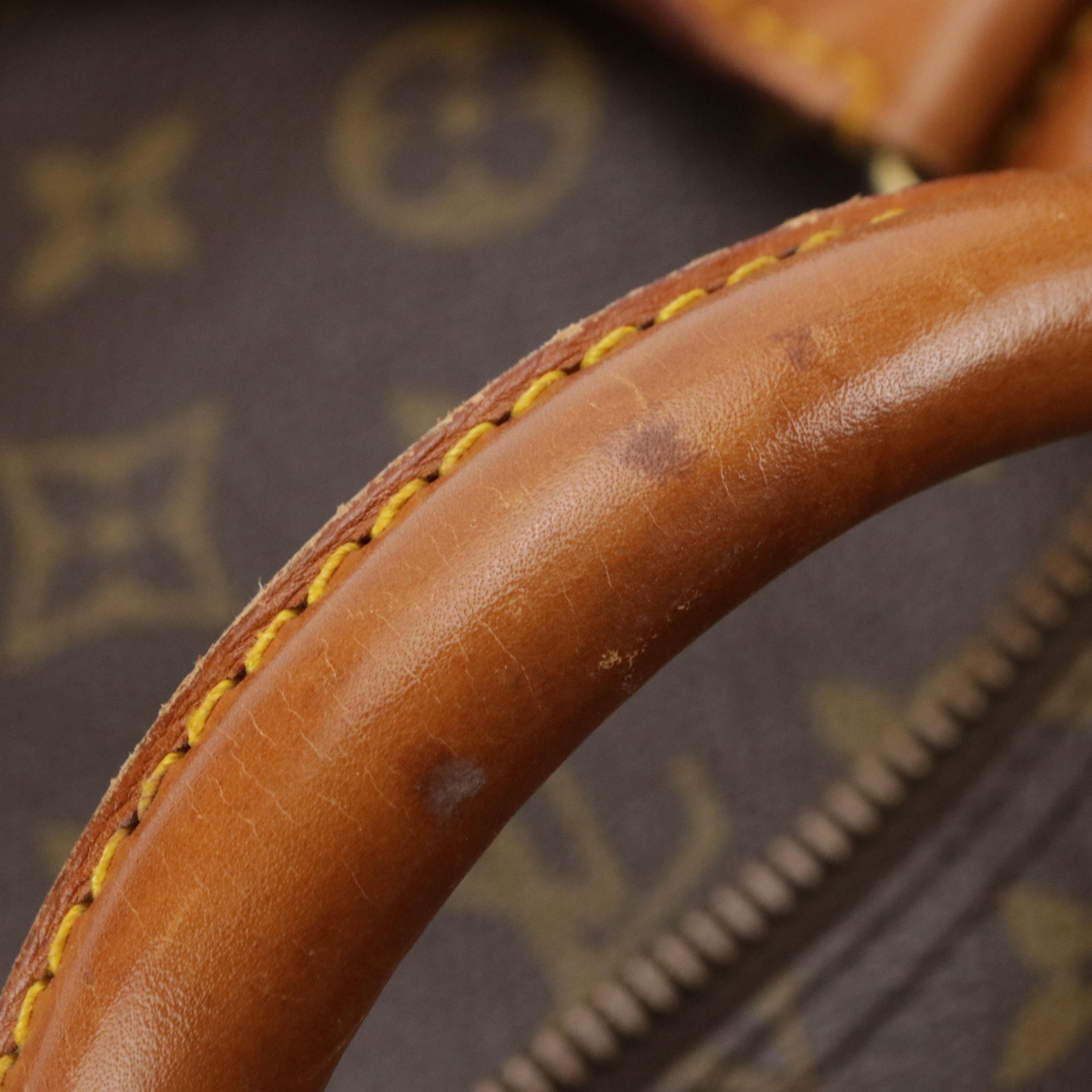 Louis Vuitton Vintage Keepall 55 Duffle Bag in Monogram Canvas and Leather