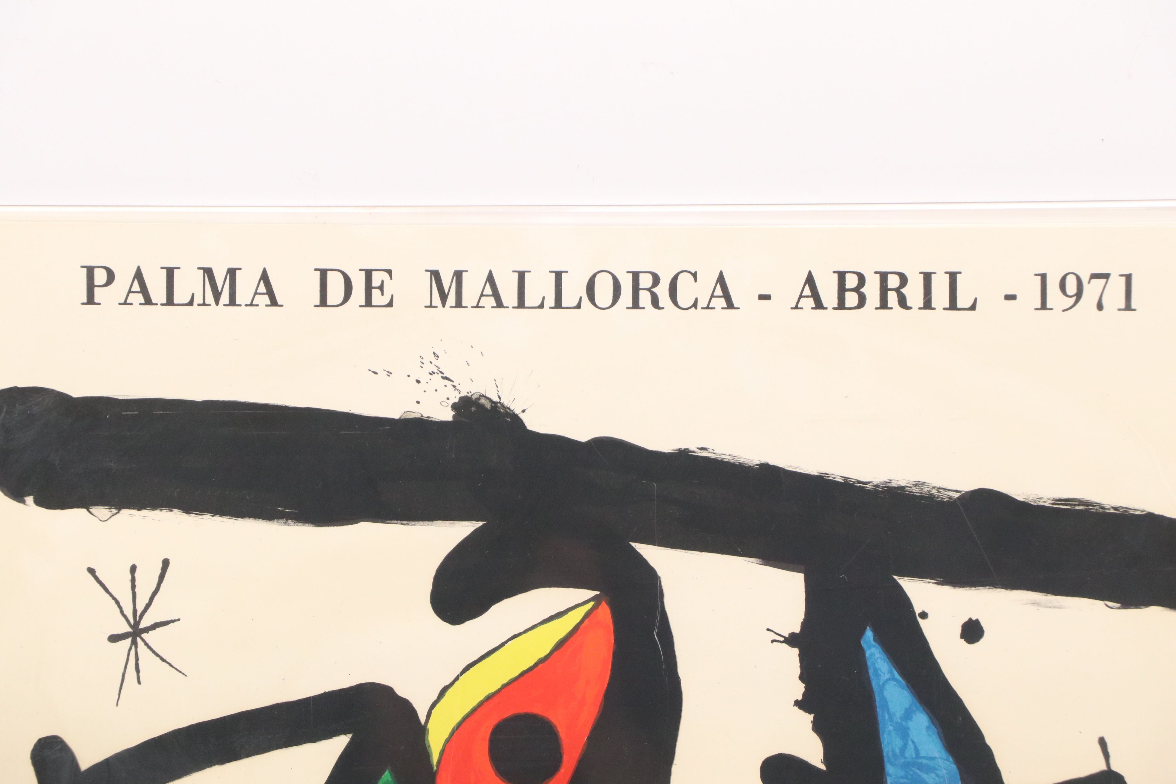 Joan Miró and Josep Llorens Artigas Ceramics Exhibition Lithograph Poster, 1971