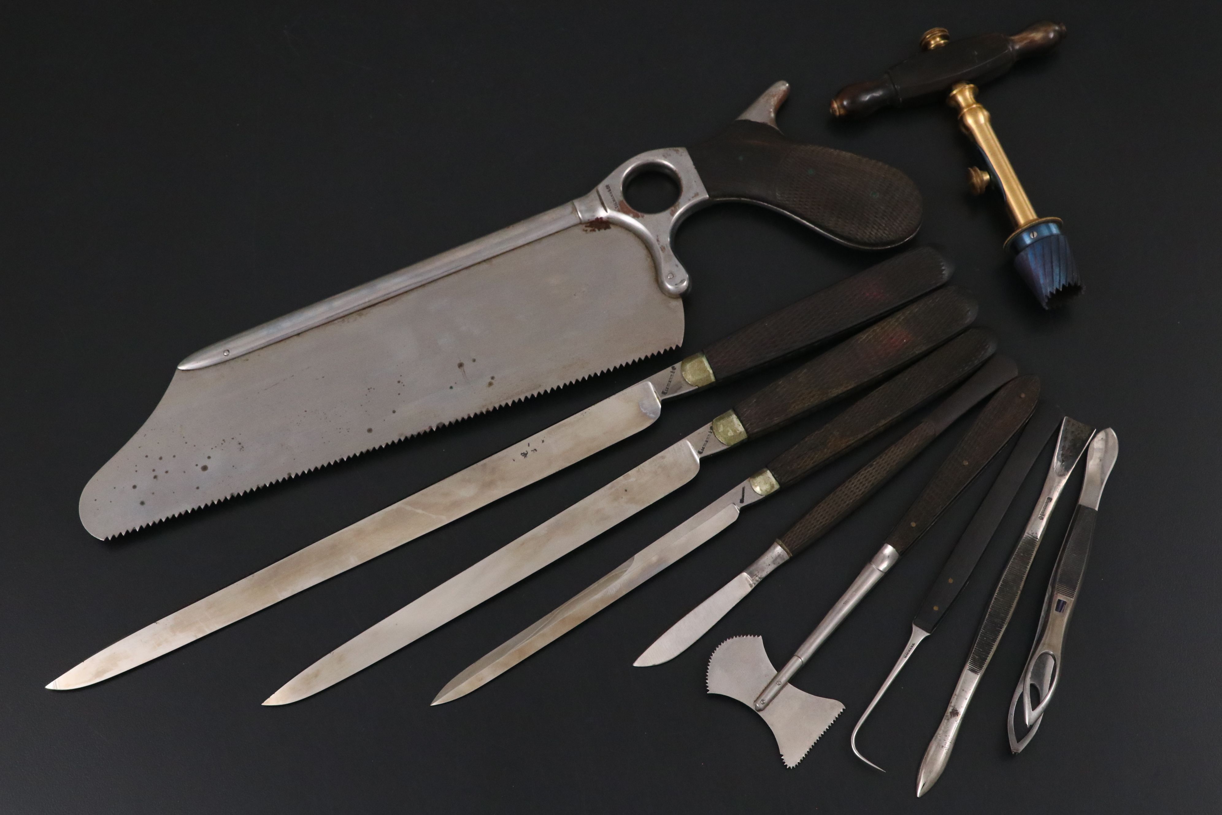 Antique Tiemann & Co Civil War Field Amputation Kit with Rosewood Case