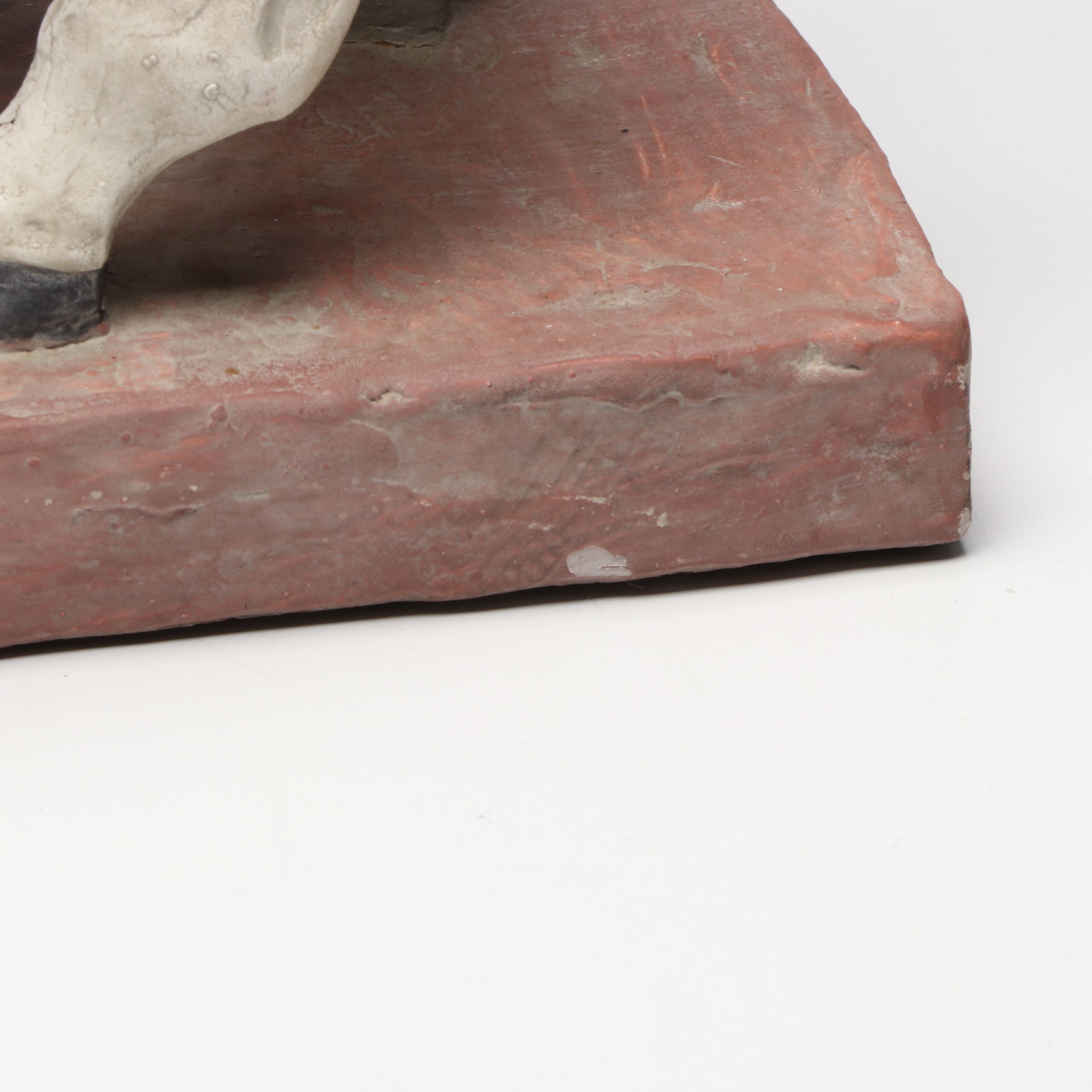 Austin Productions "Carousel Horse" Plaster Figure, 1981