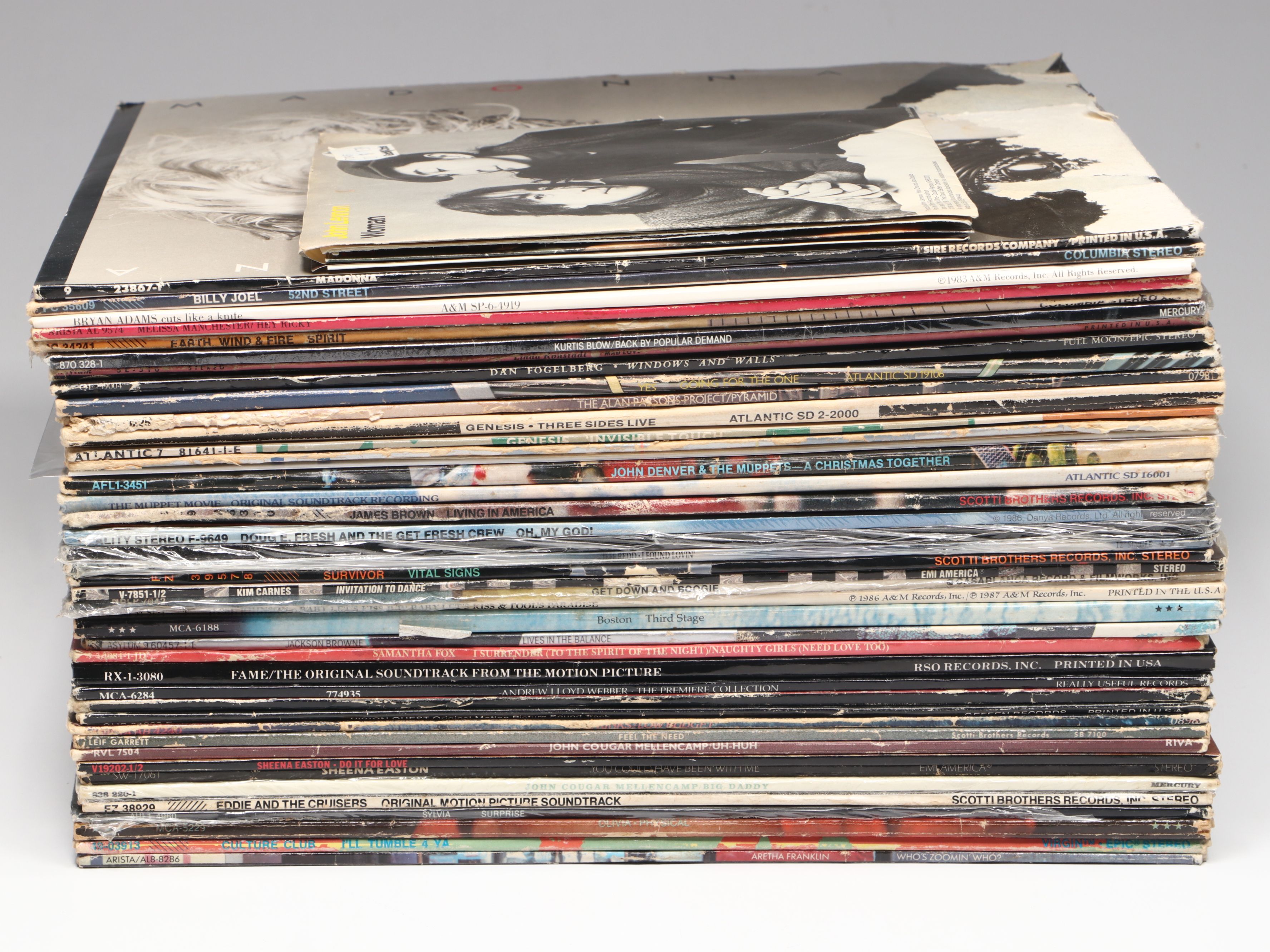 Madonna, Billy Joel, Kurtis Blow, and More Vinyl Record Albums