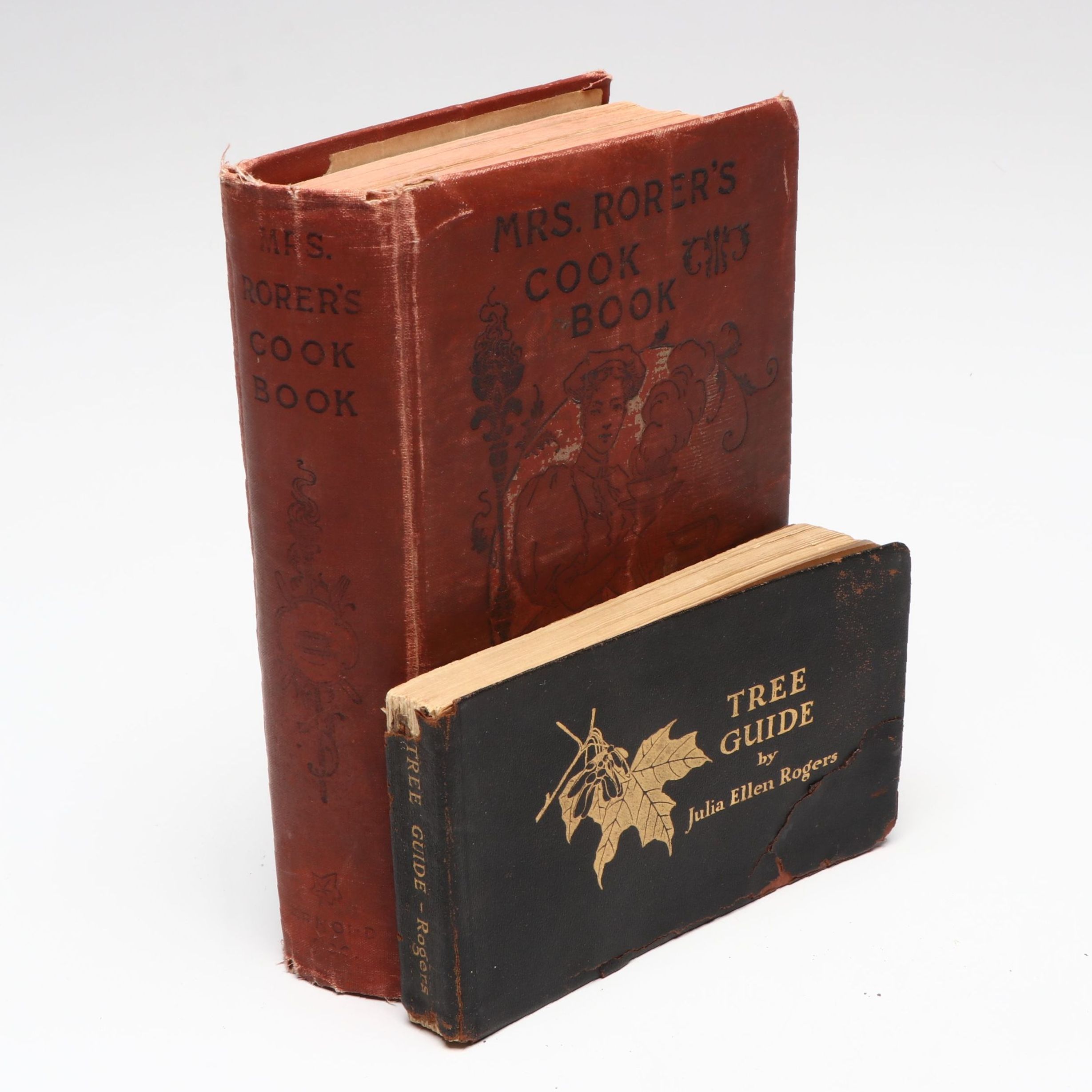 "Mrs. Rorer's Philadelphia Cook Book" with "Tree Guide" by Julia Ellen Rogers