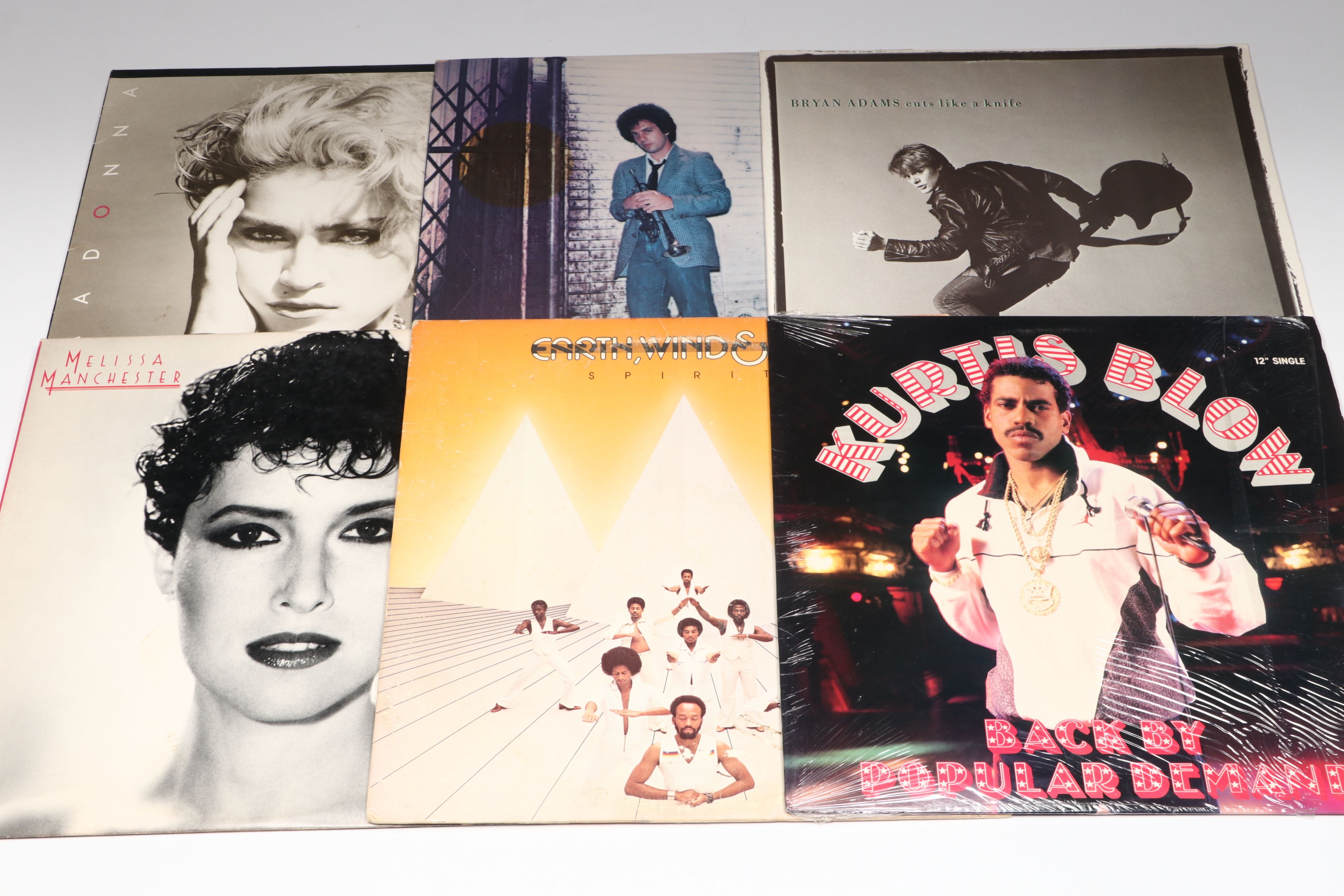 Madonna, Billy Joel, Kurtis Blow, and More Vinyl Record Albums