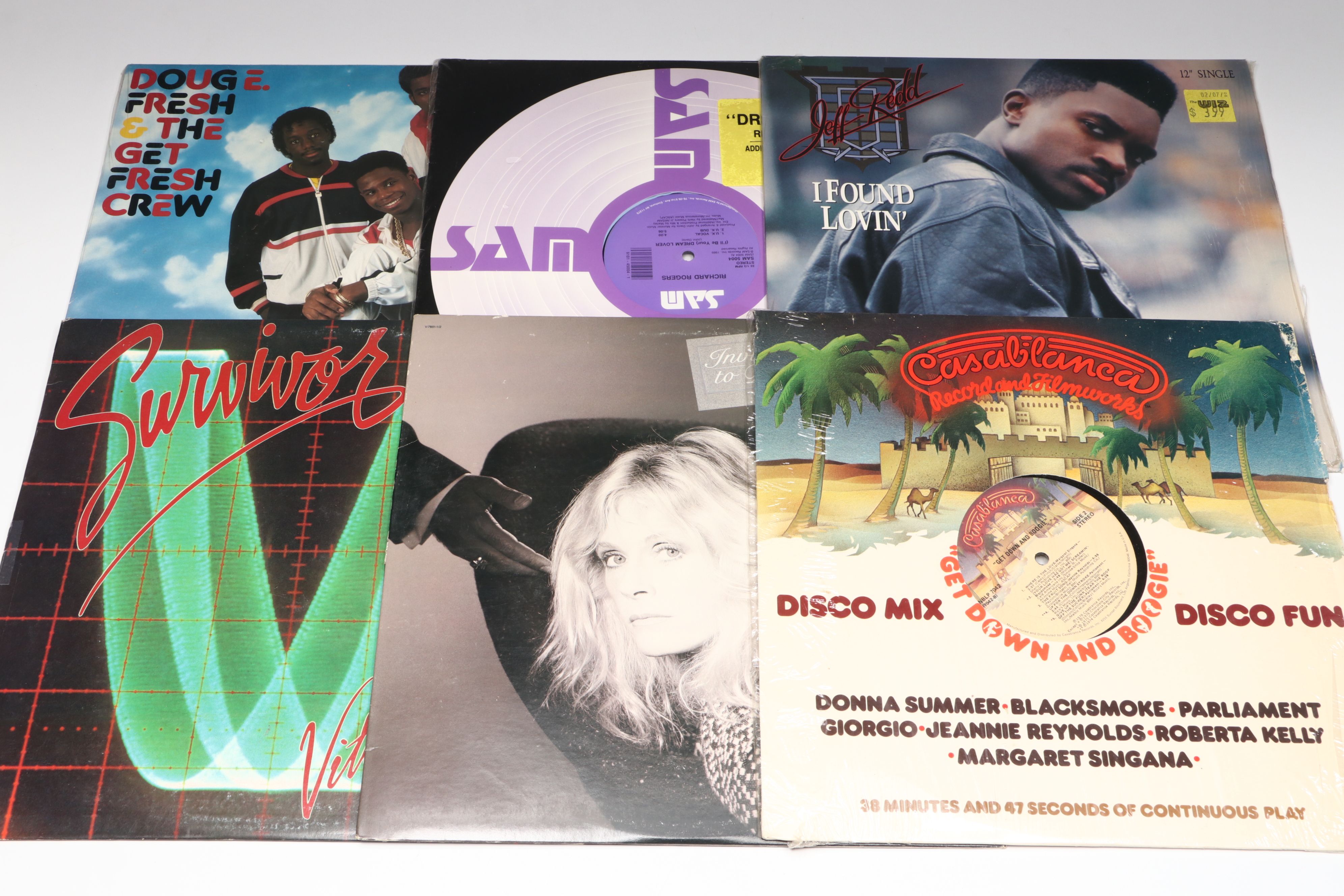 Madonna, Billy Joel, Kurtis Blow, and More Vinyl Record Albums