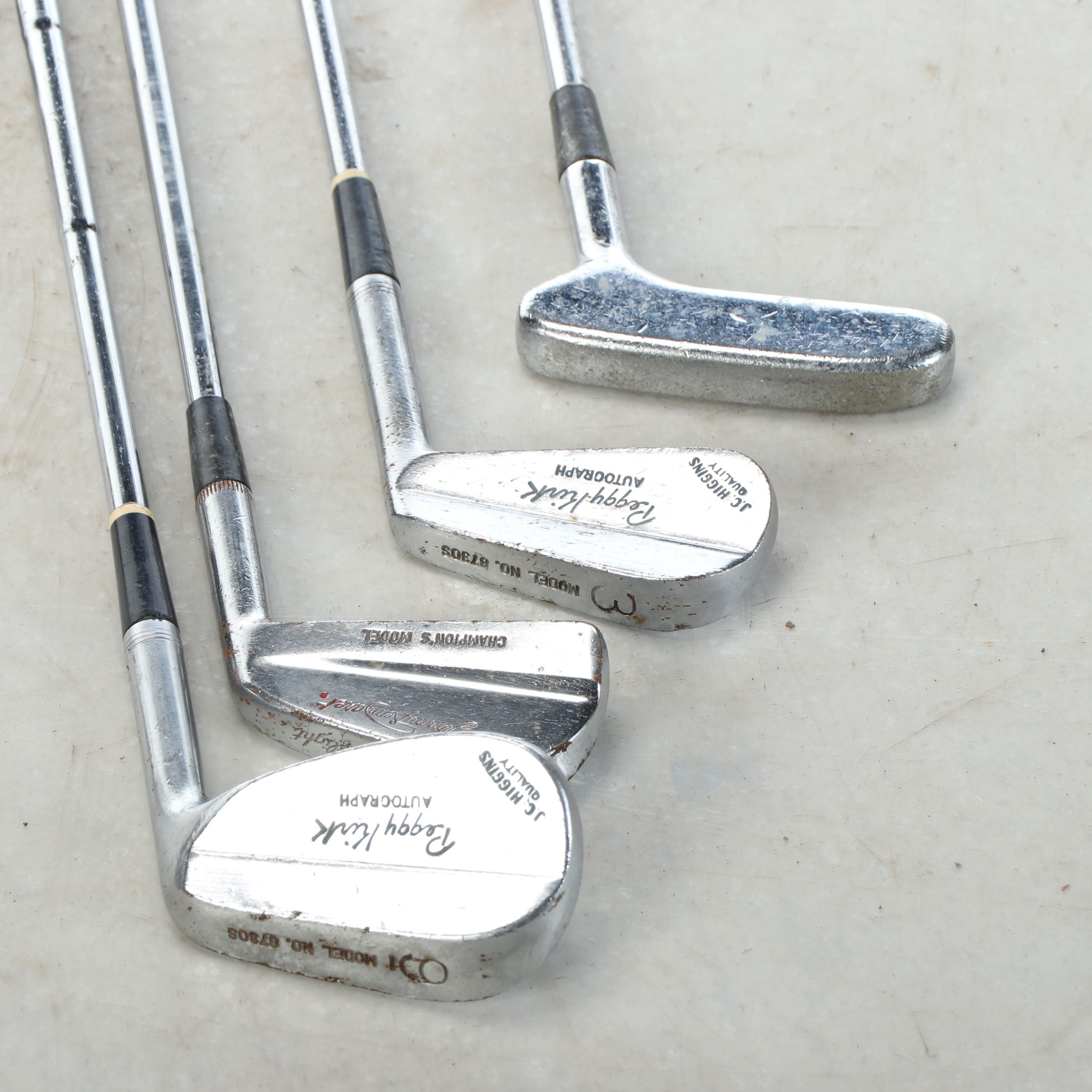 J.C. Higgins "Peggy Kirk" with Powerbilt and Other Golf Clubs