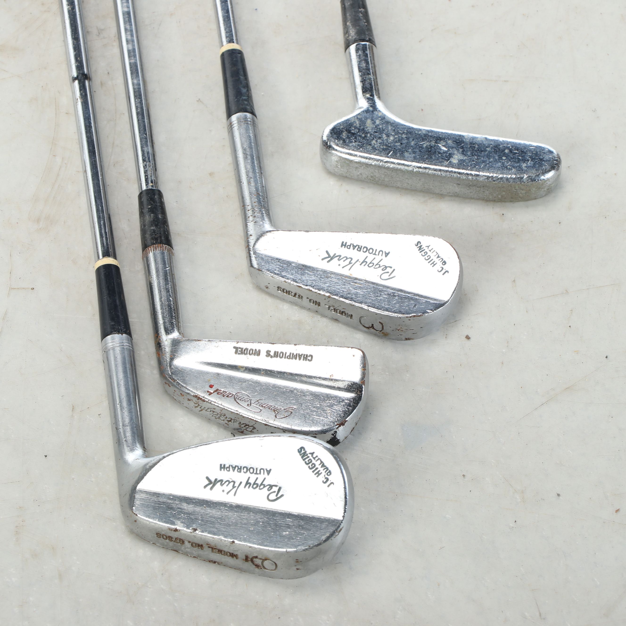 J.C. Higgins "Peggy Kirk" with Powerbilt and Other Golf Clubs