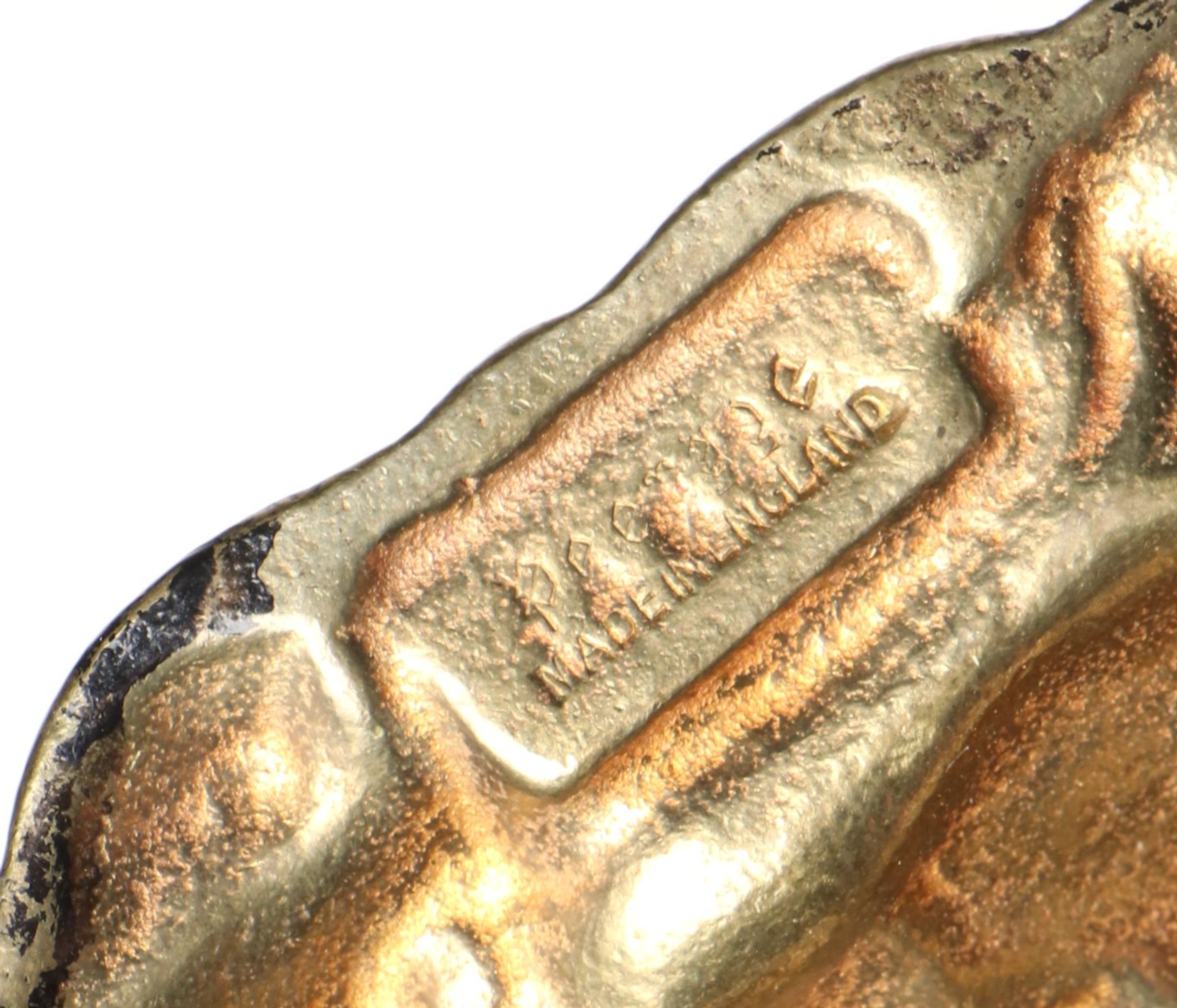 Peerage English Brass Lion Head Door Knocker and Knob