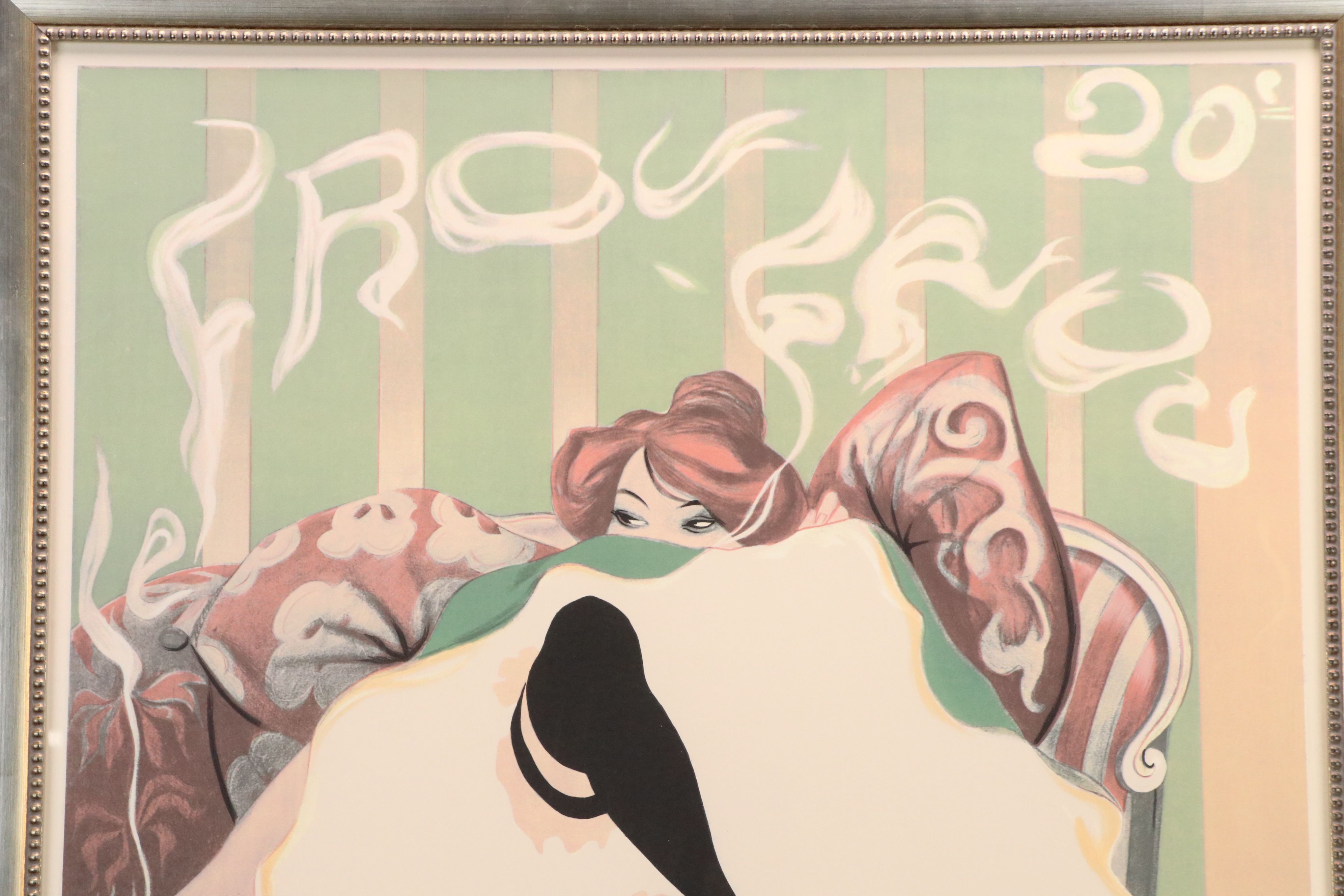 After Lucien Henri Weil Weiluc "Le Frou-Frou" Serigraph Reproduction