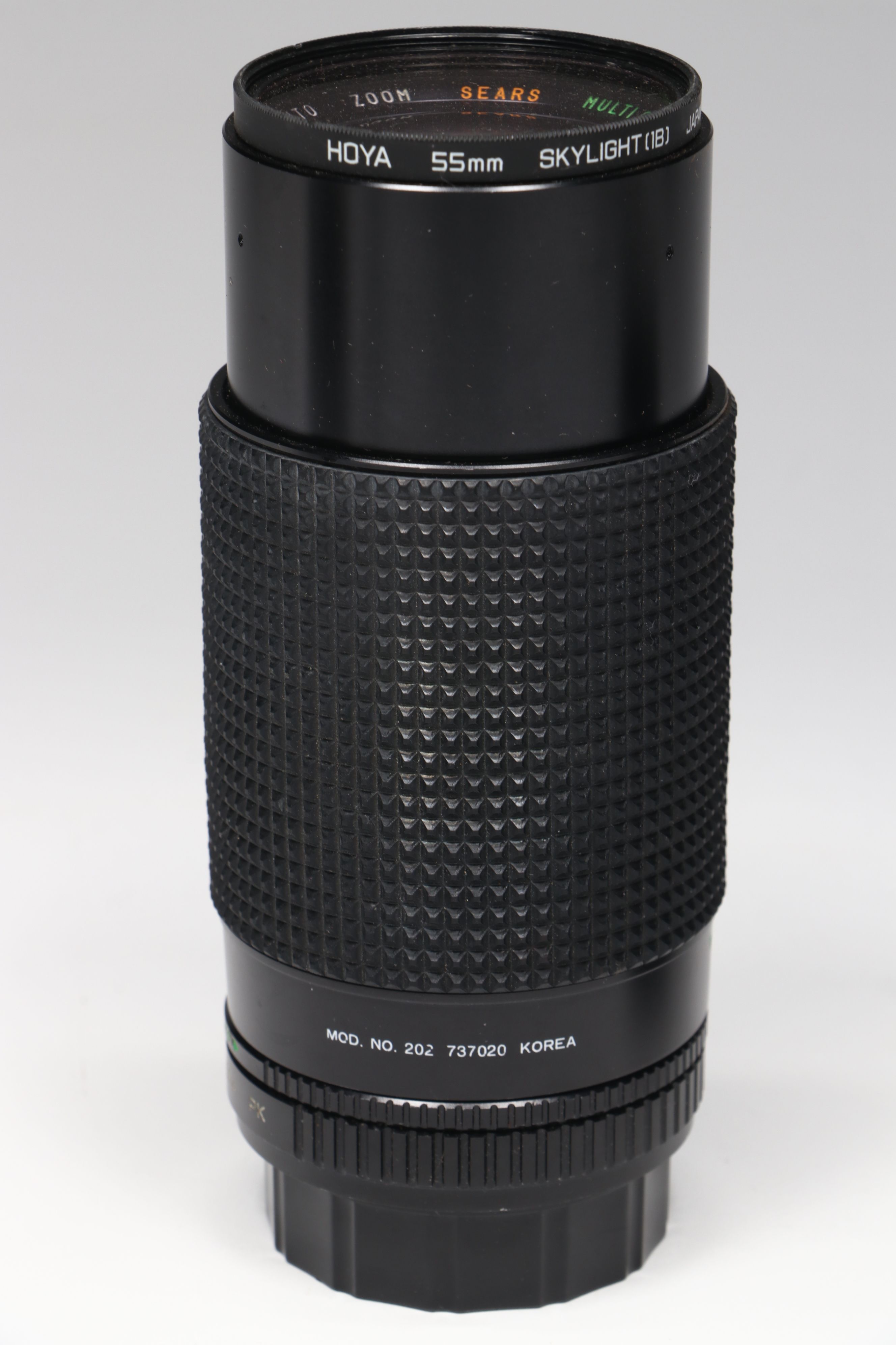 Sears 80–200mm f/4 Zoom Lens with Hoya Skylight 1B Filter and More Camera Lenses
