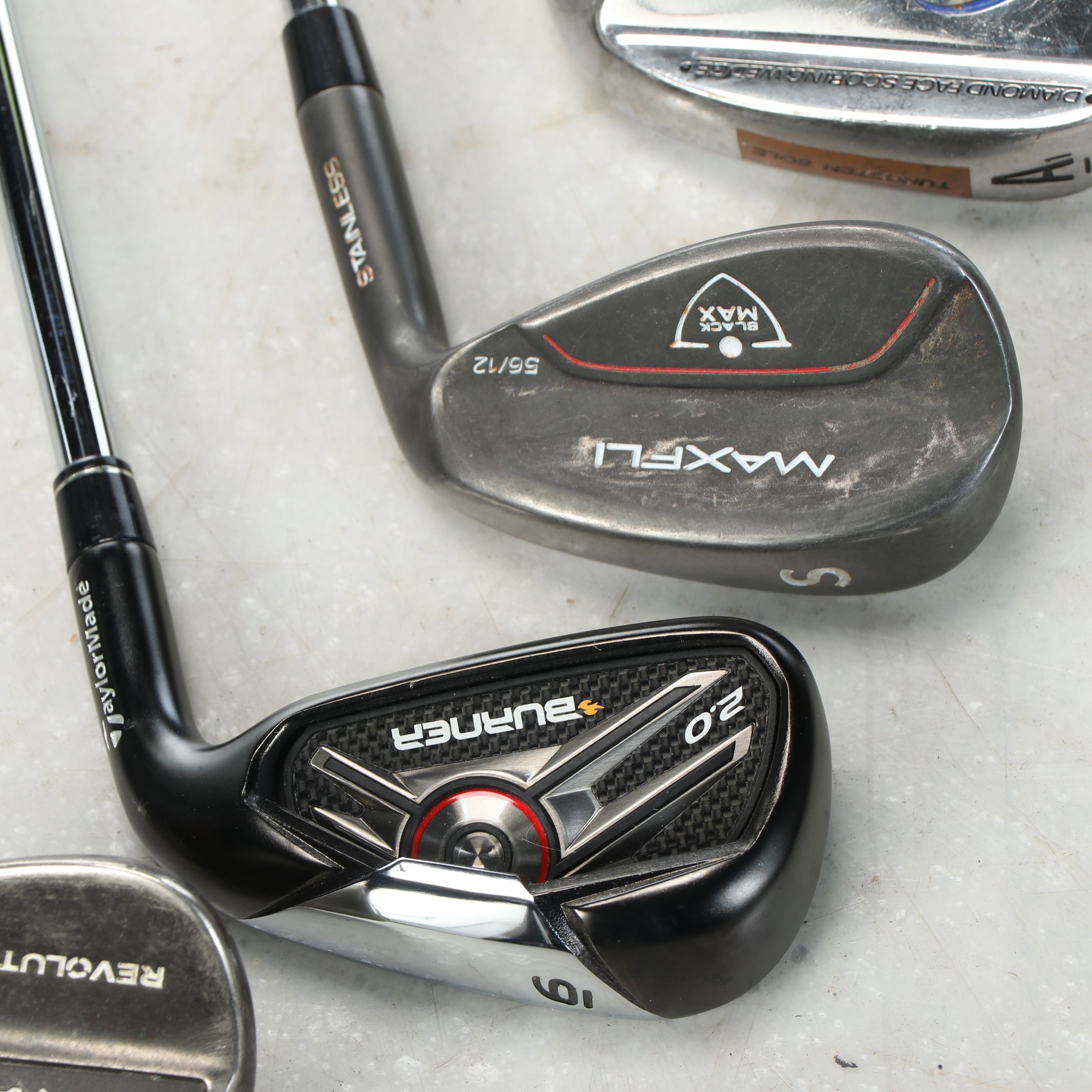 Mizuno "T-Zoid" with Taylormade and Other Golf Clubs