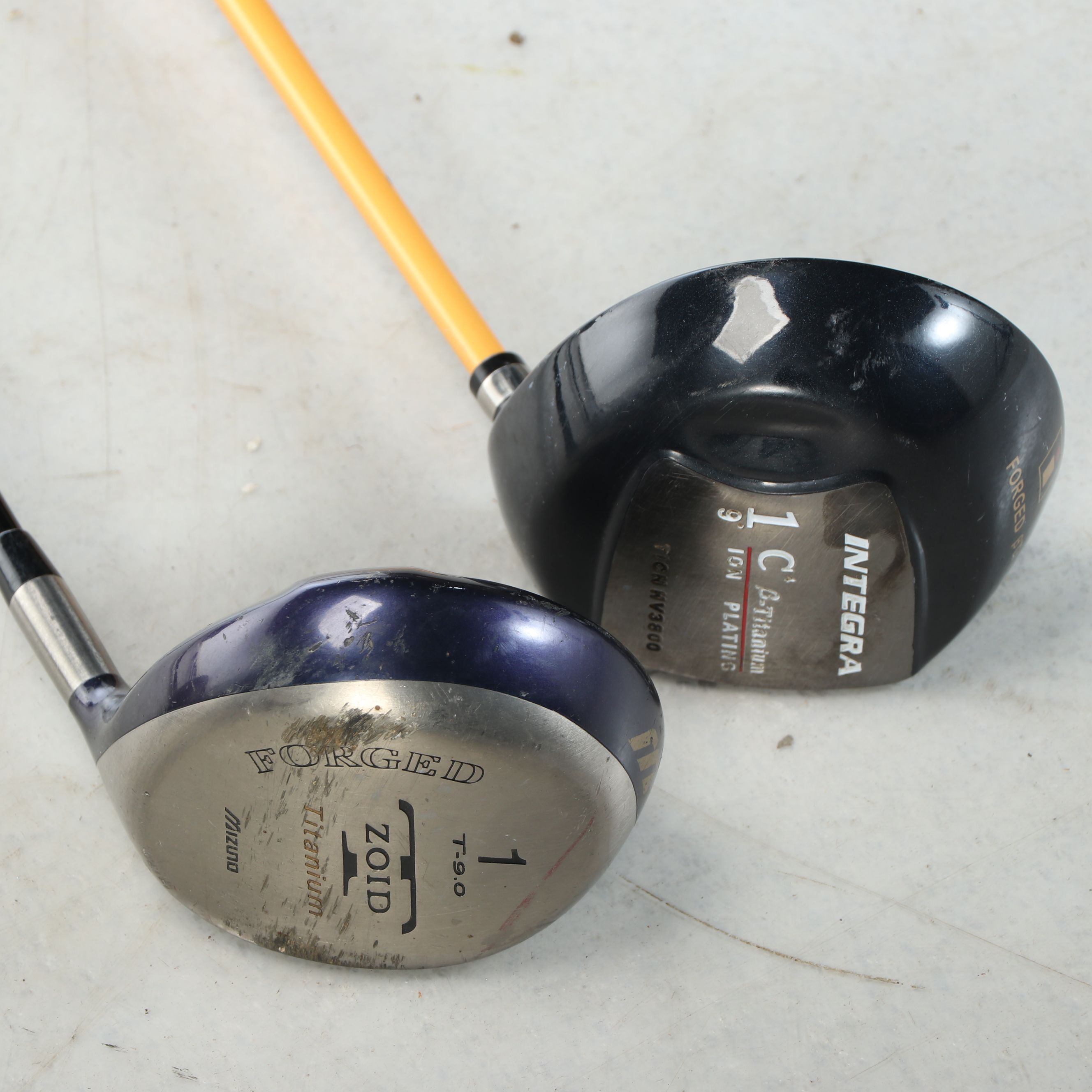 Mizuno "T-Zoid" with Taylormade and Other Golf Clubs