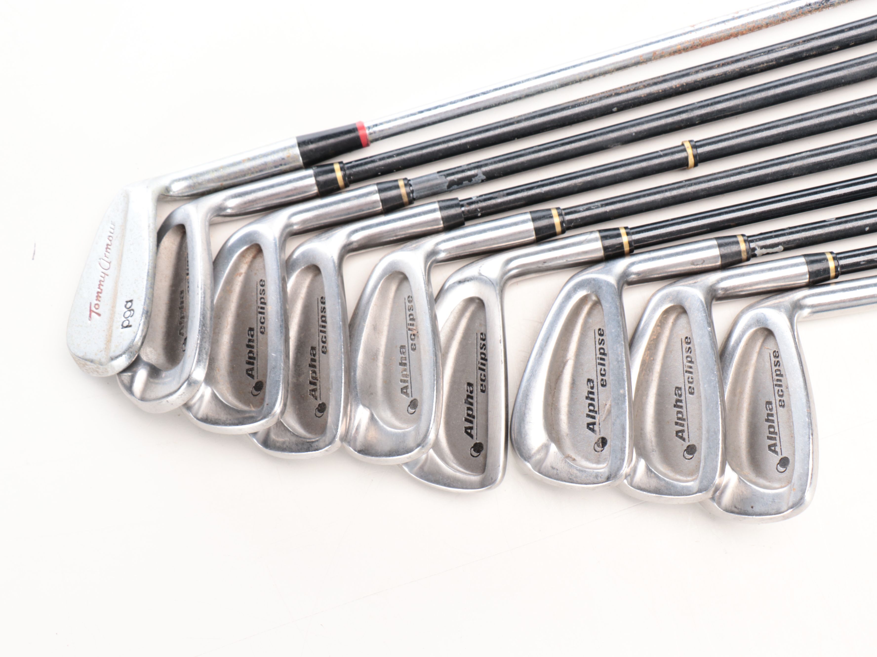 Alpha "Eclipse" with Powerbilt and More Vintage Golf Clubs