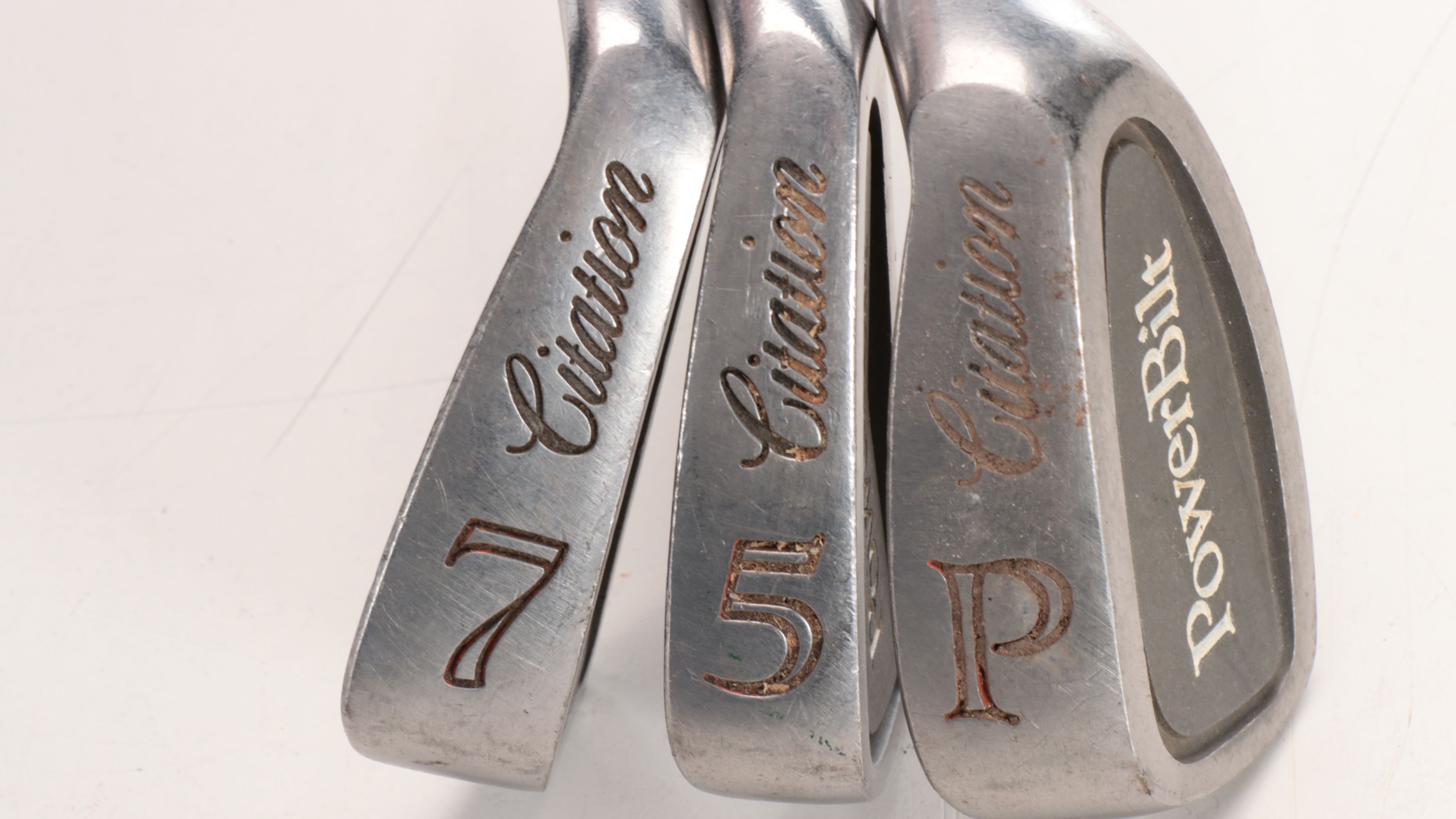 Alpha "Eclipse" with Powerbilt and More Vintage Golf Clubs