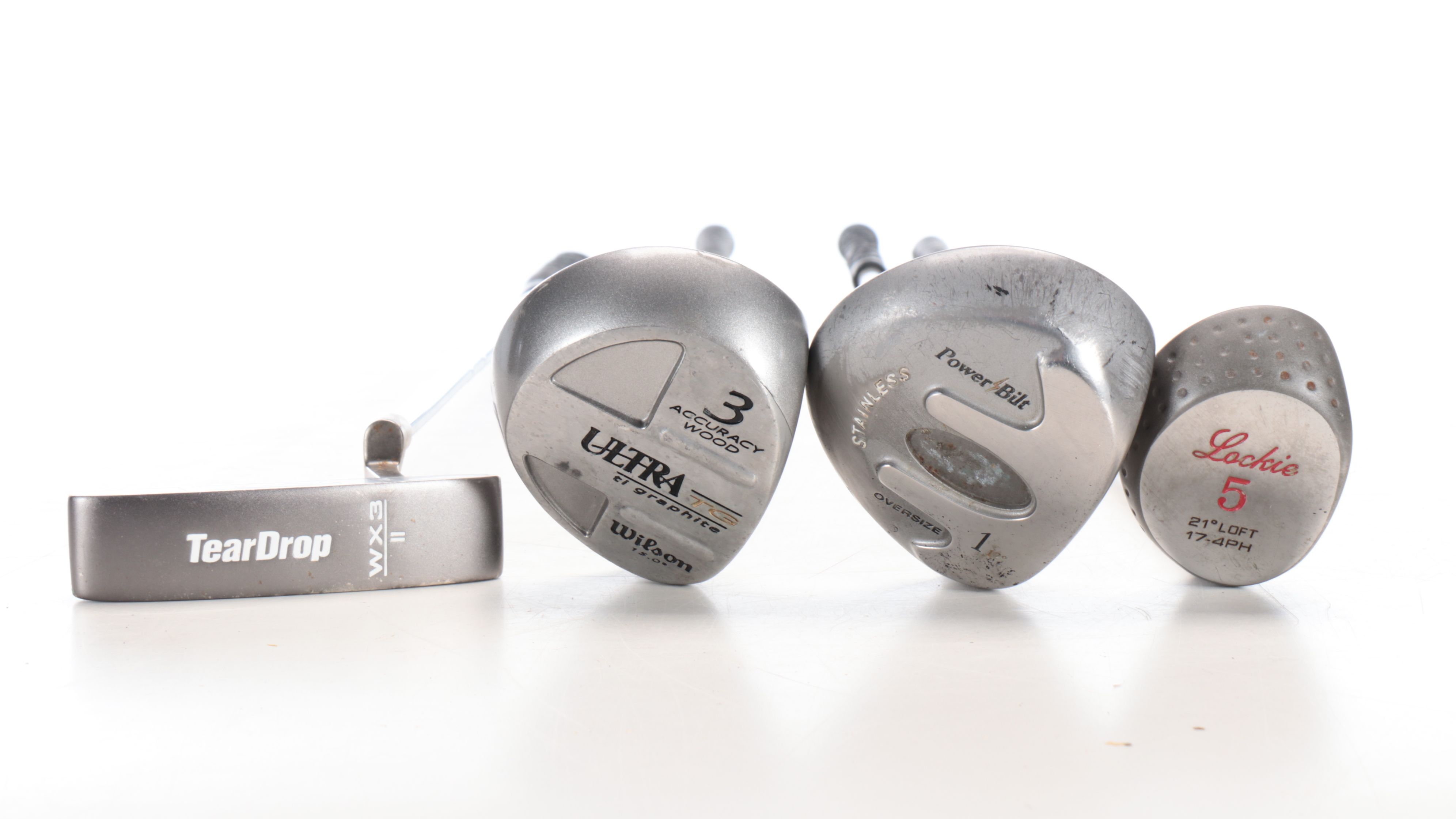 Alpha "Eclipse" with Powerbilt and More Vintage Golf Clubs