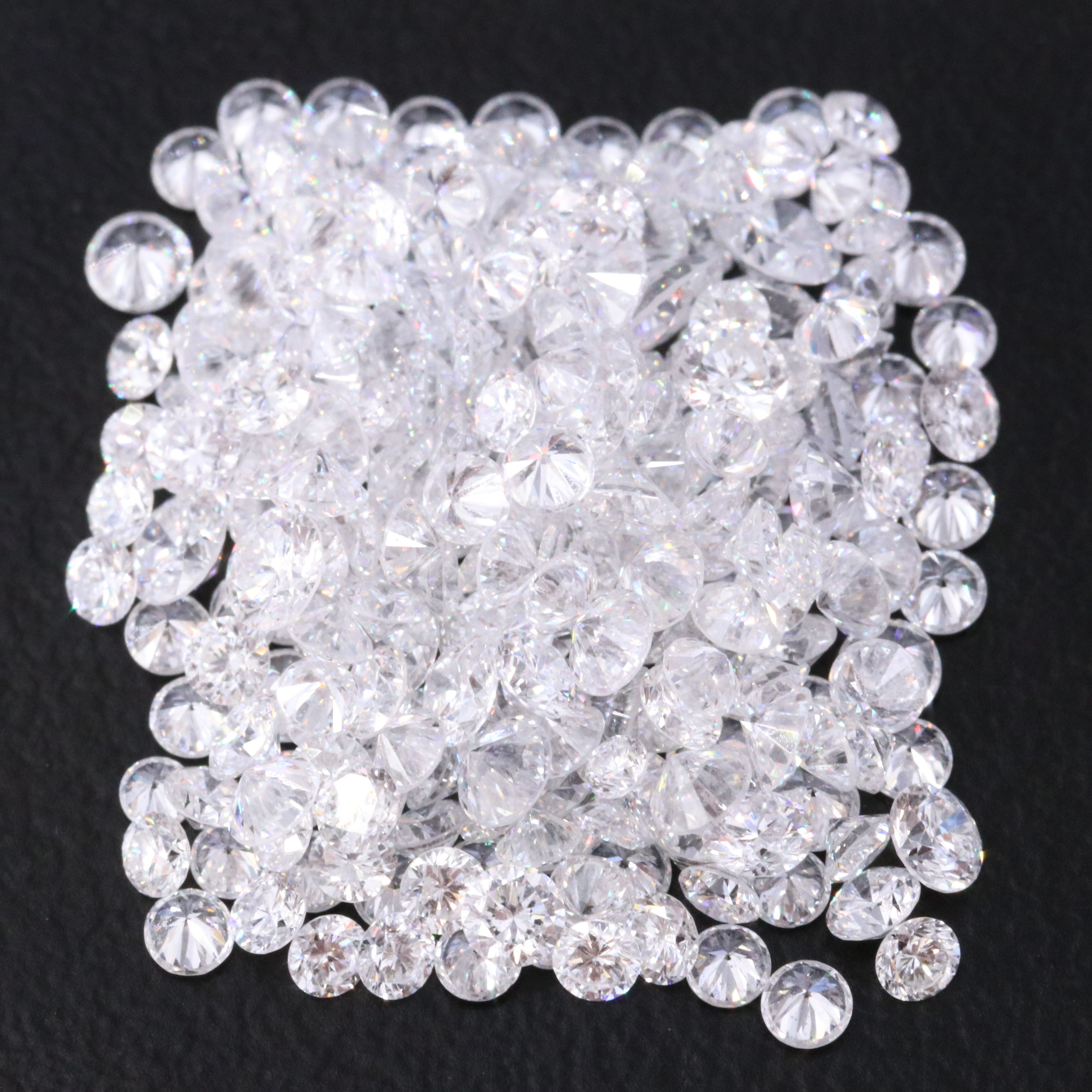 Loose 8.78 CTW Lab Grown Diamond Melee Lot