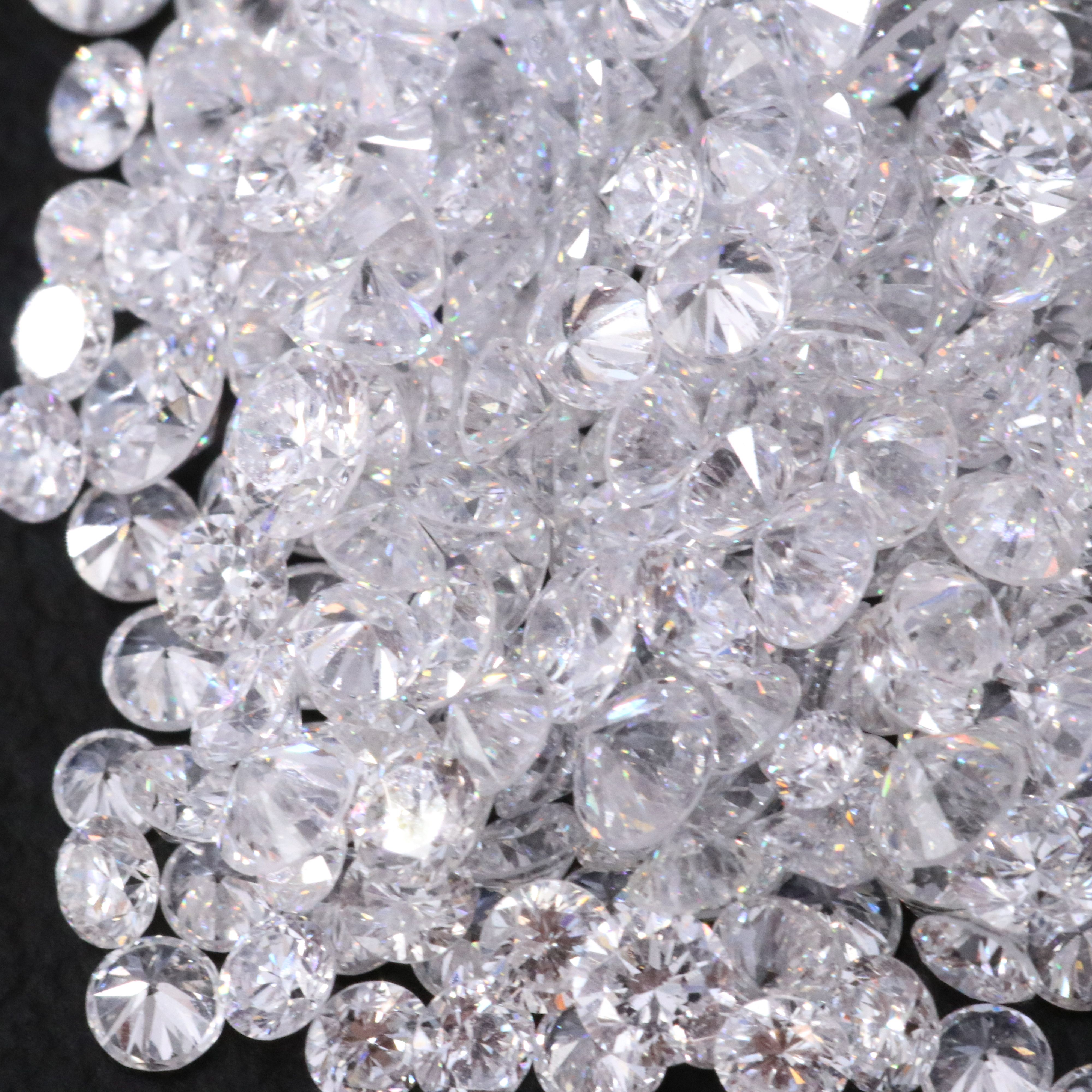 Loose 8.78 CTW Lab Grown Diamond Melee Lot