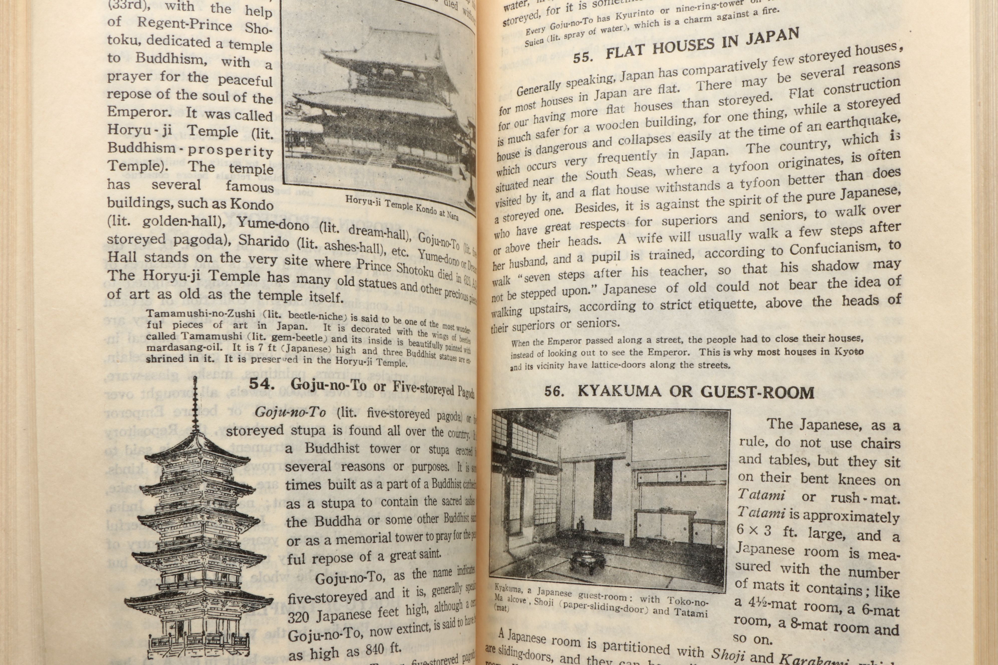 Illustrated "Japan in a Nutshell" Two-Volume Set by Atsuharu Sakai, 1949–1952