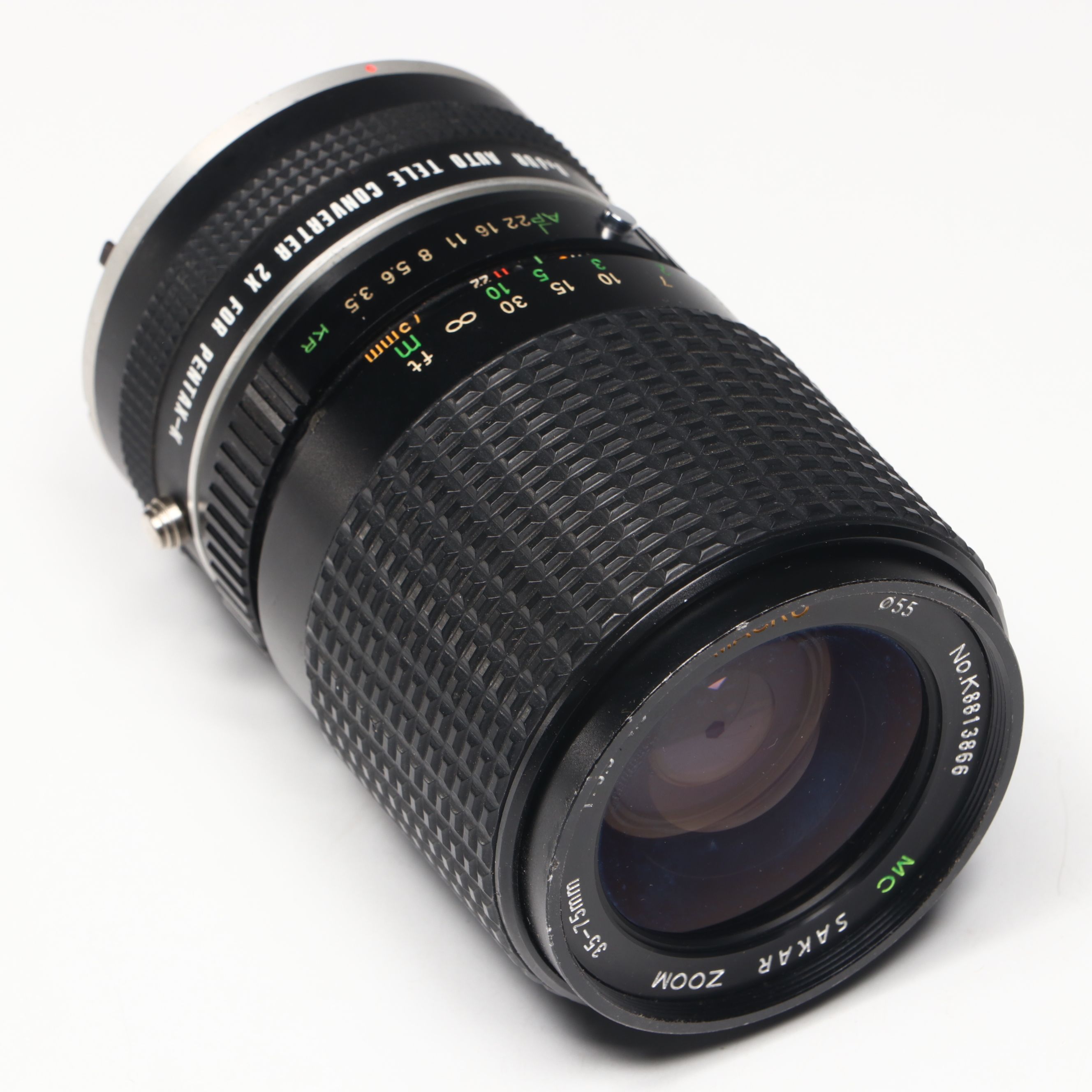 Vivitar 70–210 mm f/4.5 Macro Lens with More Camera Lenses