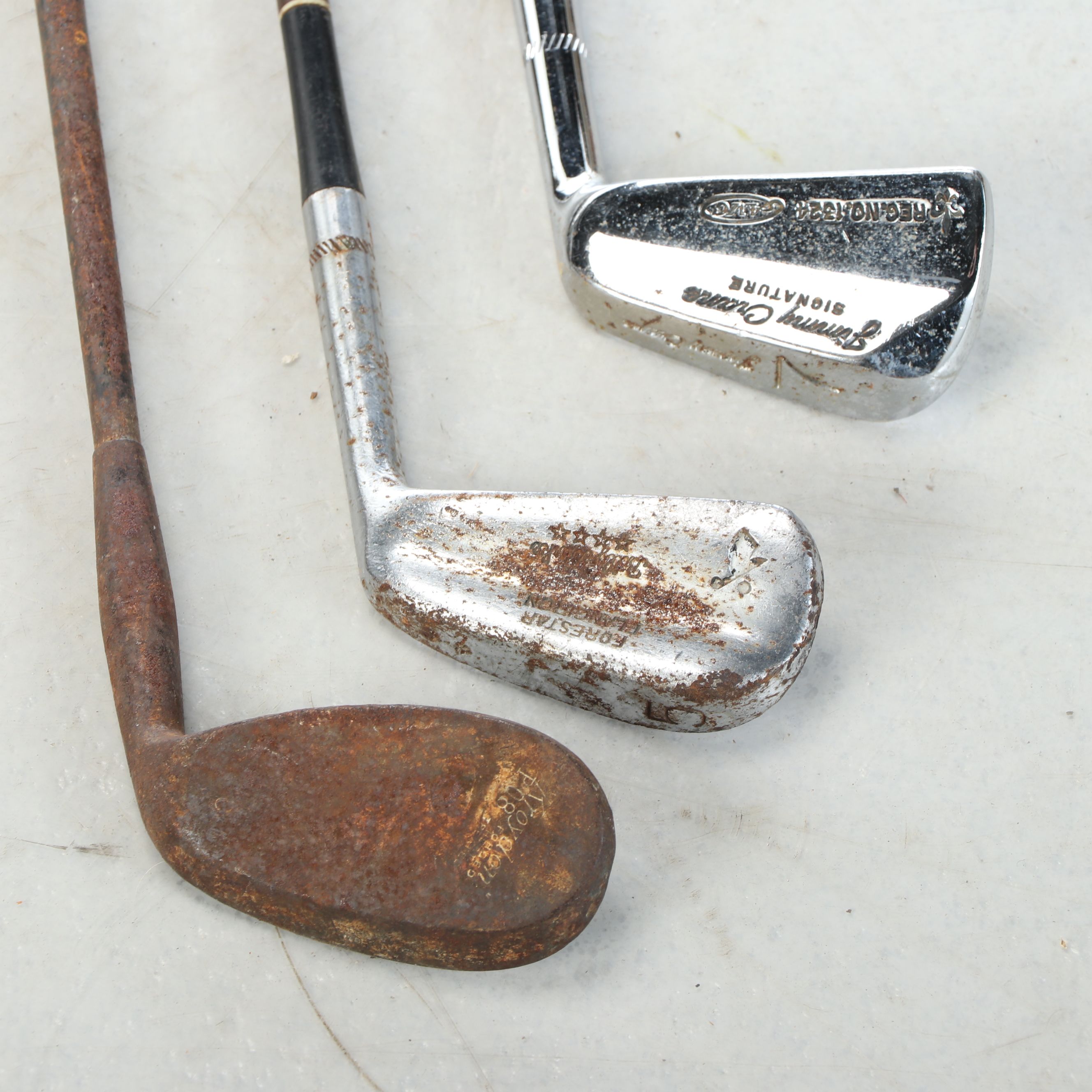 Wilson "Dutch Harrison" with Titleist and Other Vintage Golf Clubs