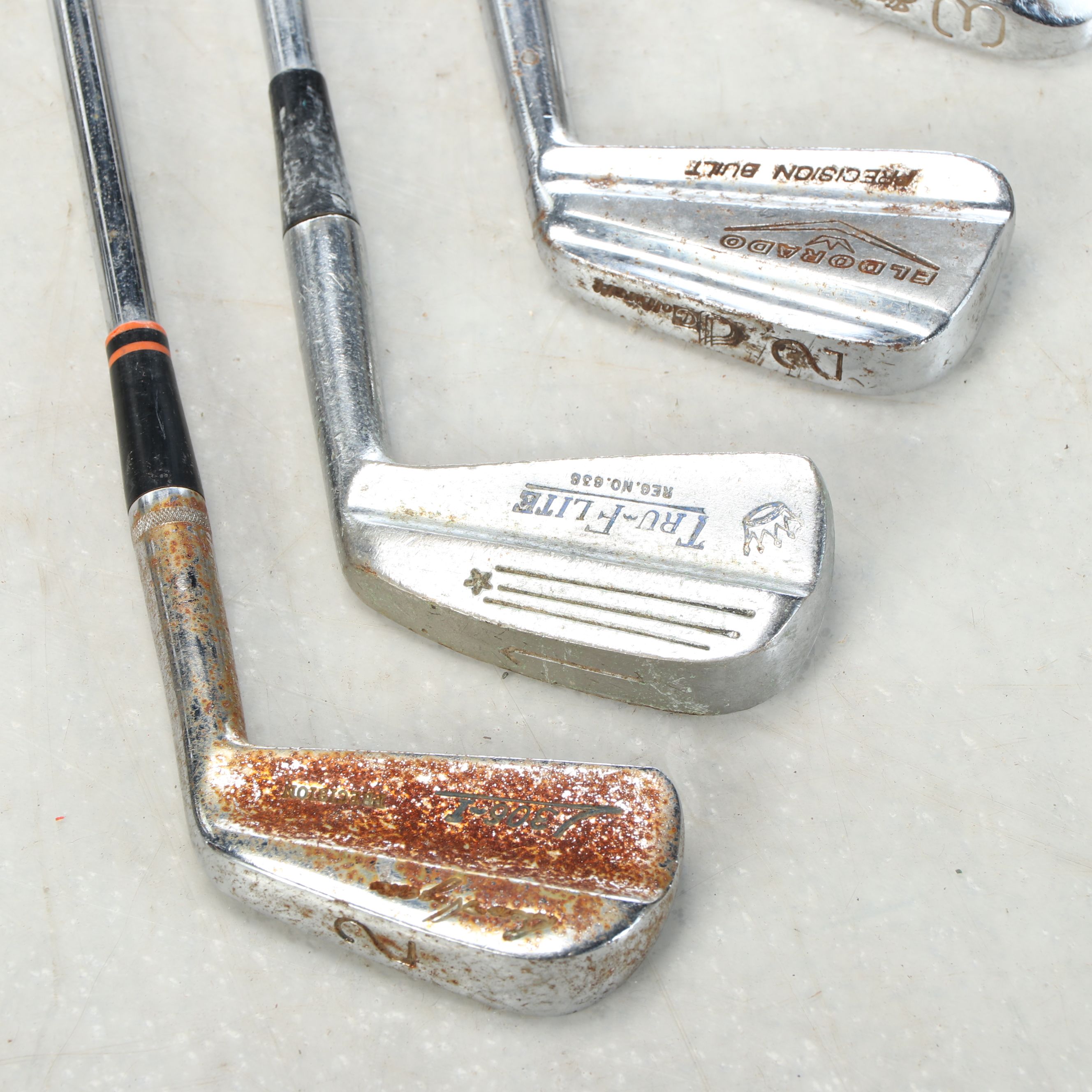 Wilson "Dutch Harrison" with Titleist and Other Vintage Golf Clubs