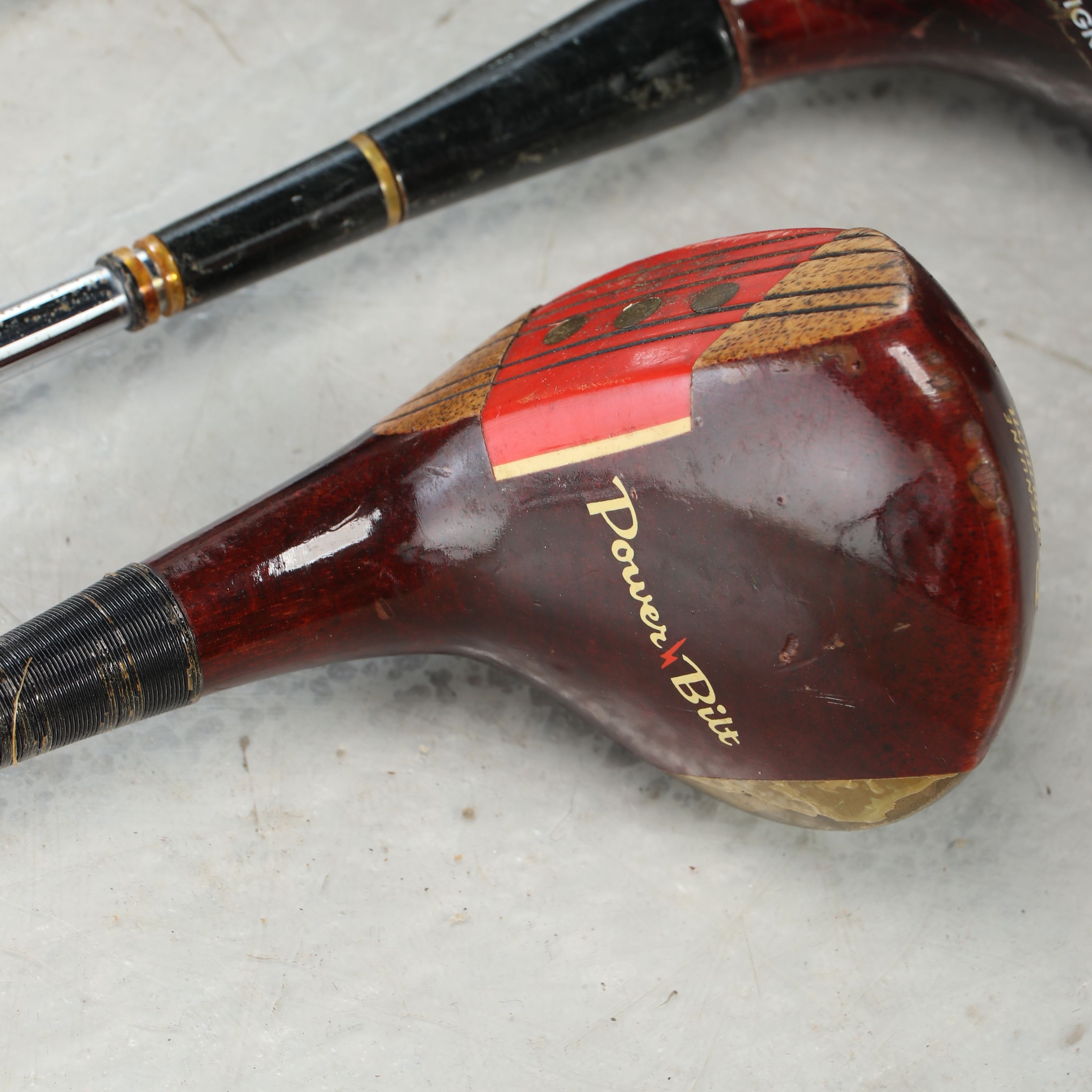 Wilson "Dutch Harrison" with Titleist and Other Vintage Golf Clubs