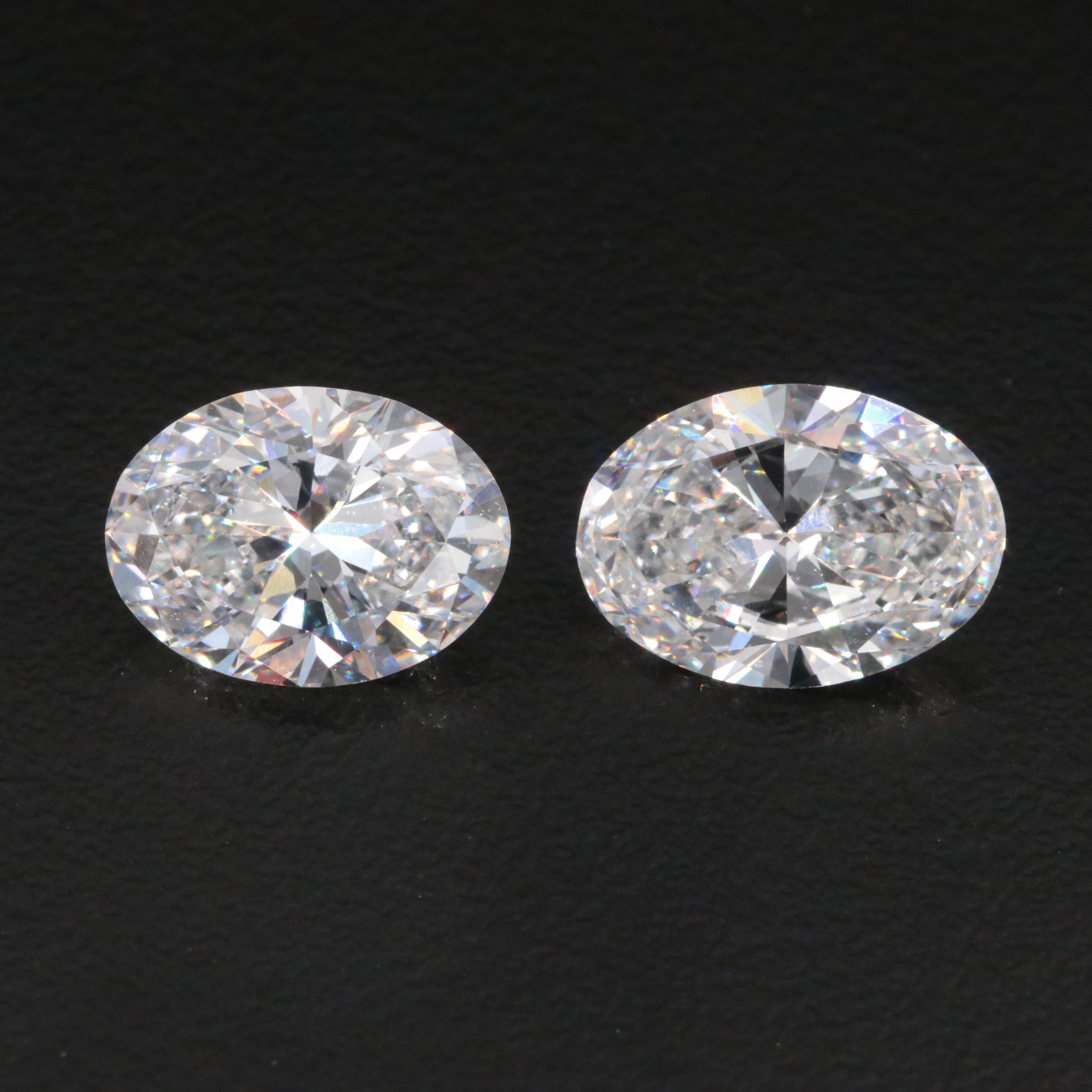 Loose 7.06 CTW Lab Grown Diamond Pair