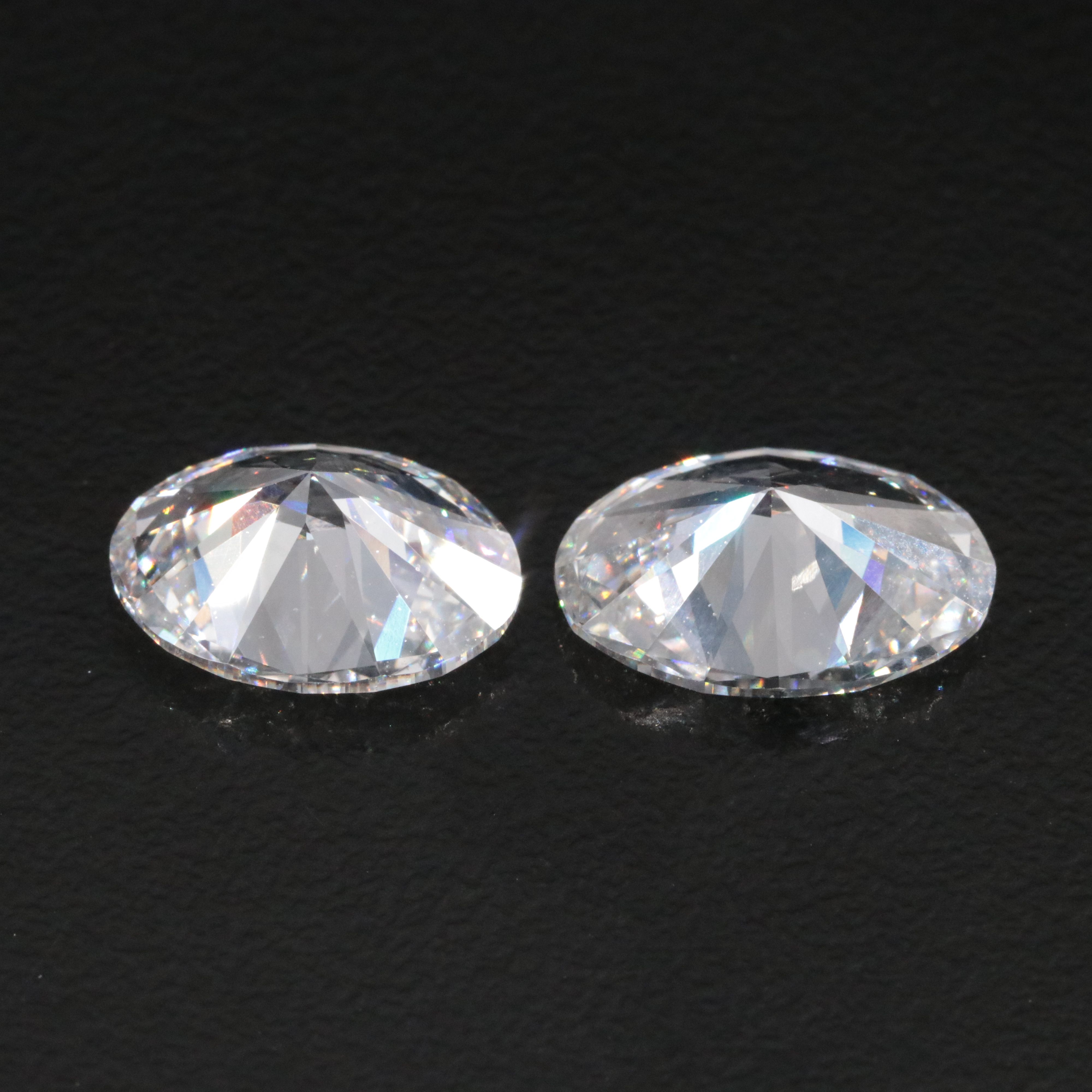 Loose 7.06 CTW Lab Grown Diamond Pair