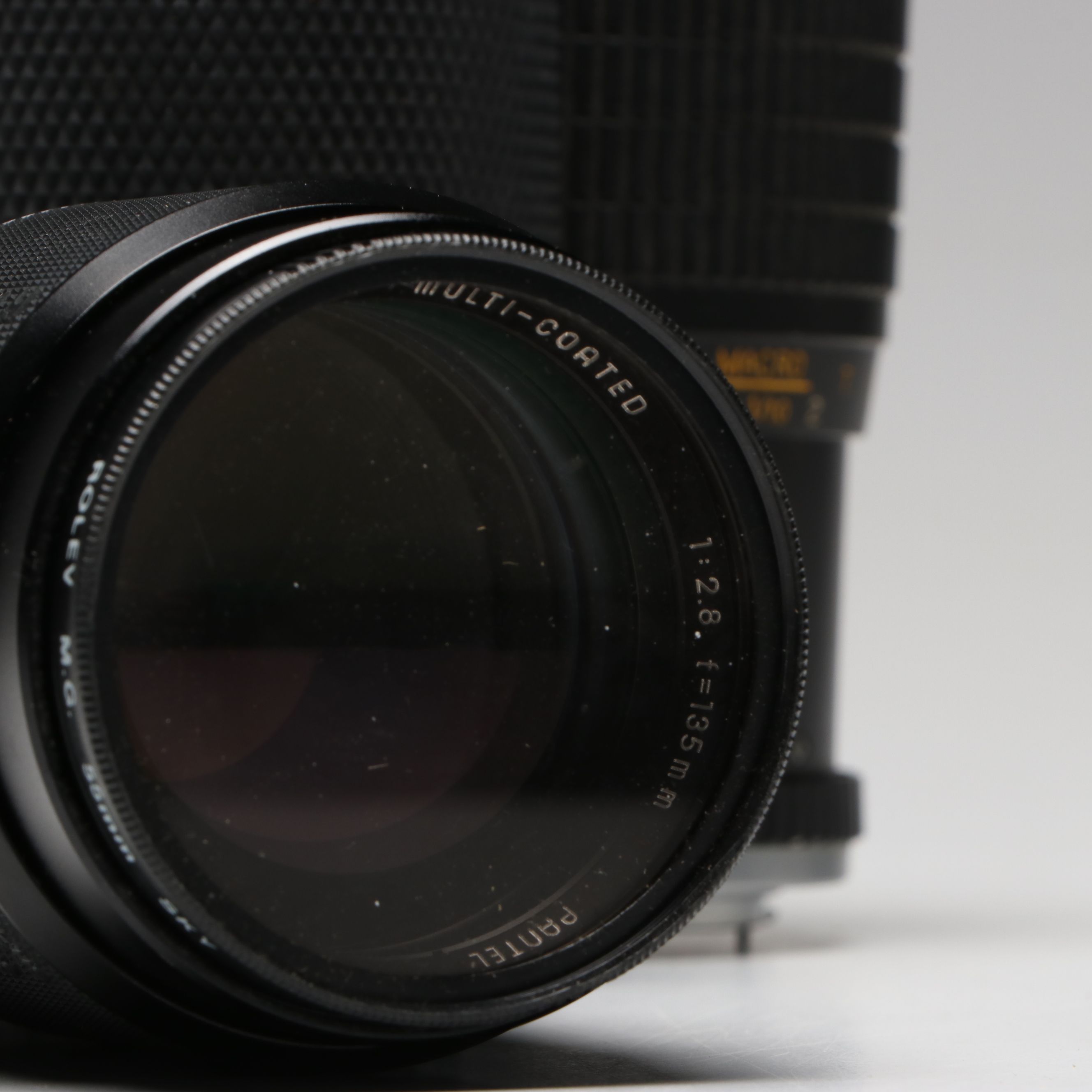 Olympus OM-PC SLR Film Camera with Tamron and More Lenses