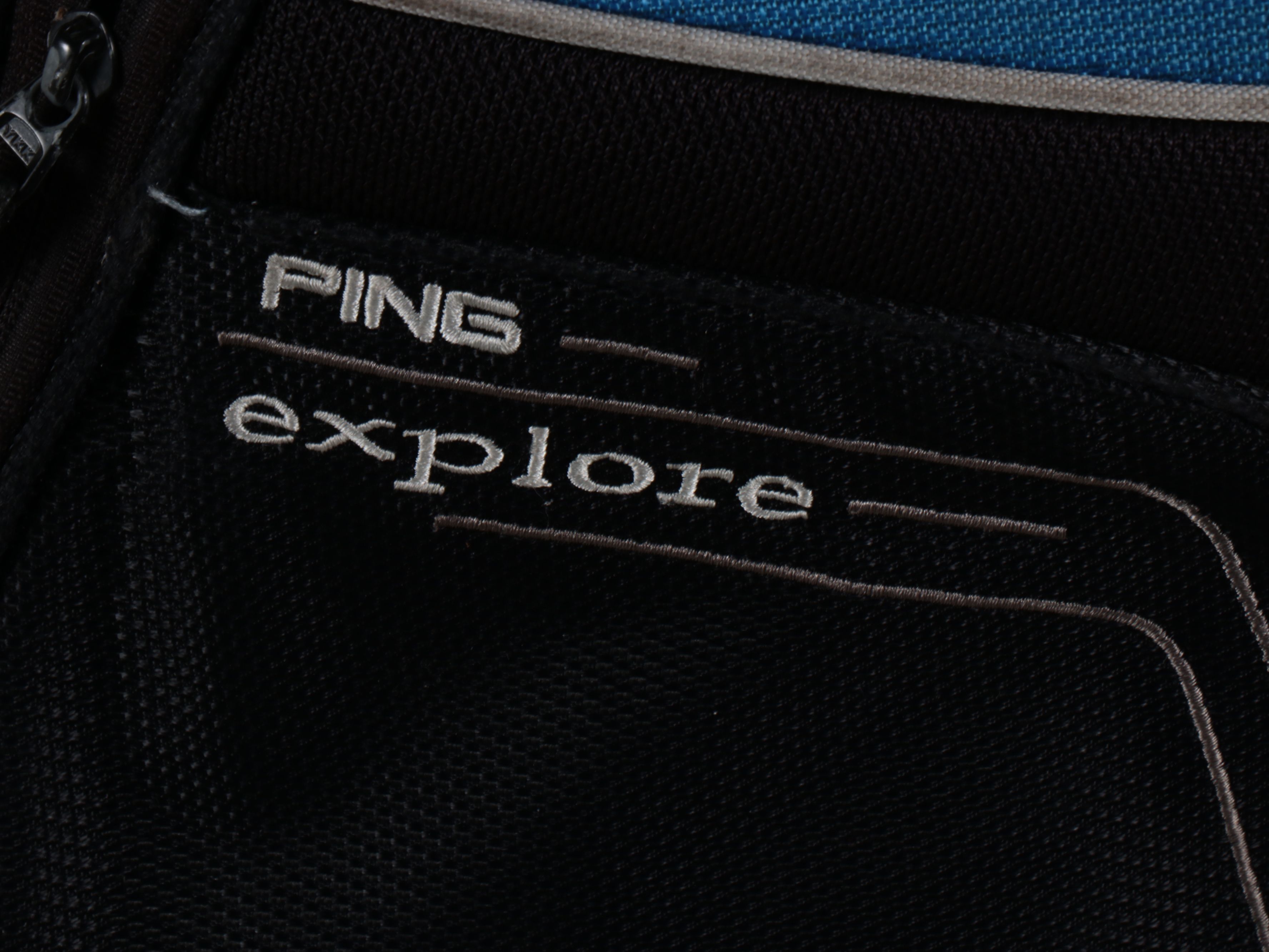 Karsten "Ping" Driver and Putters with Other Golf Clubs