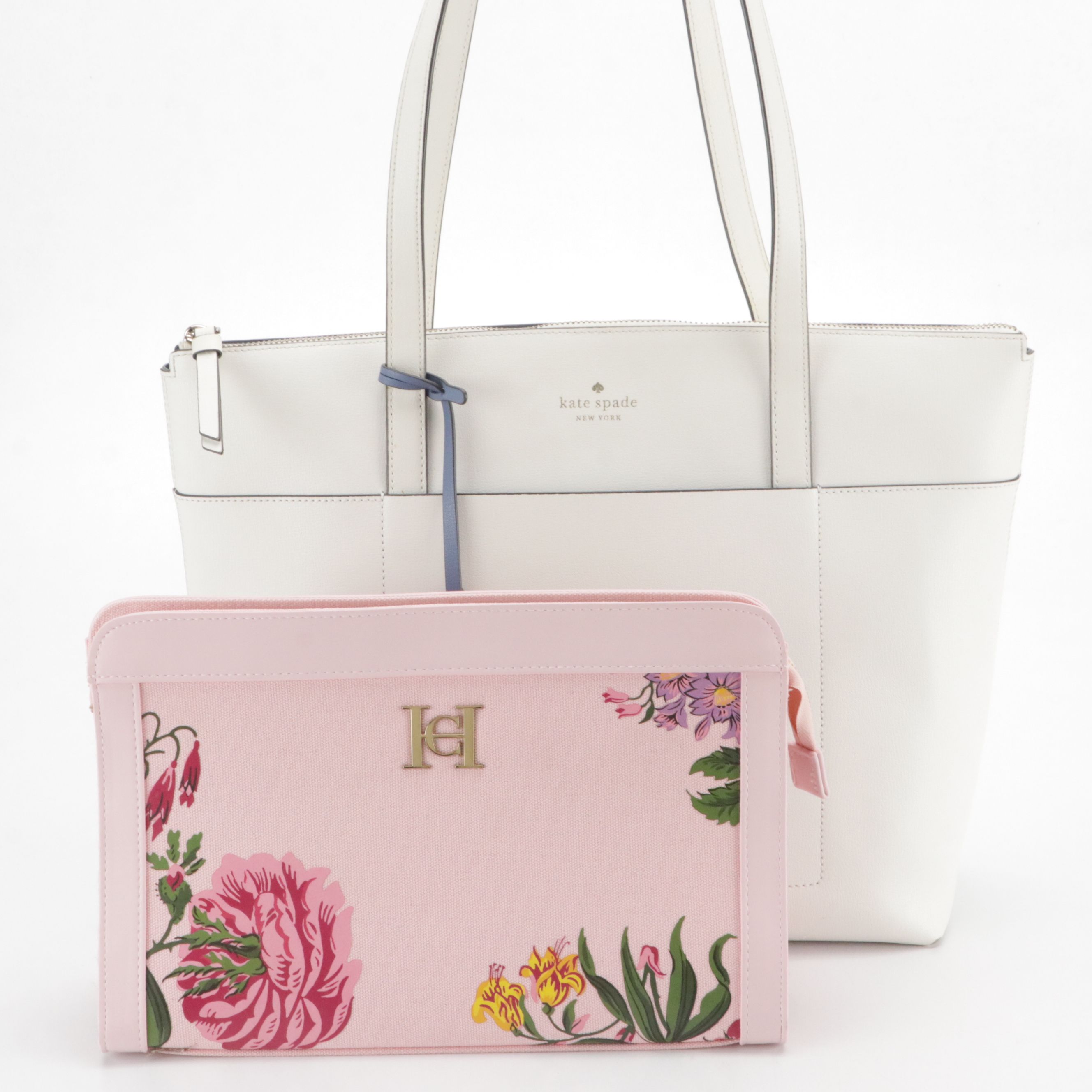 Kate Spade Patrice Zip Tote and Carolina Herrera Fragrances VIP Zip Case