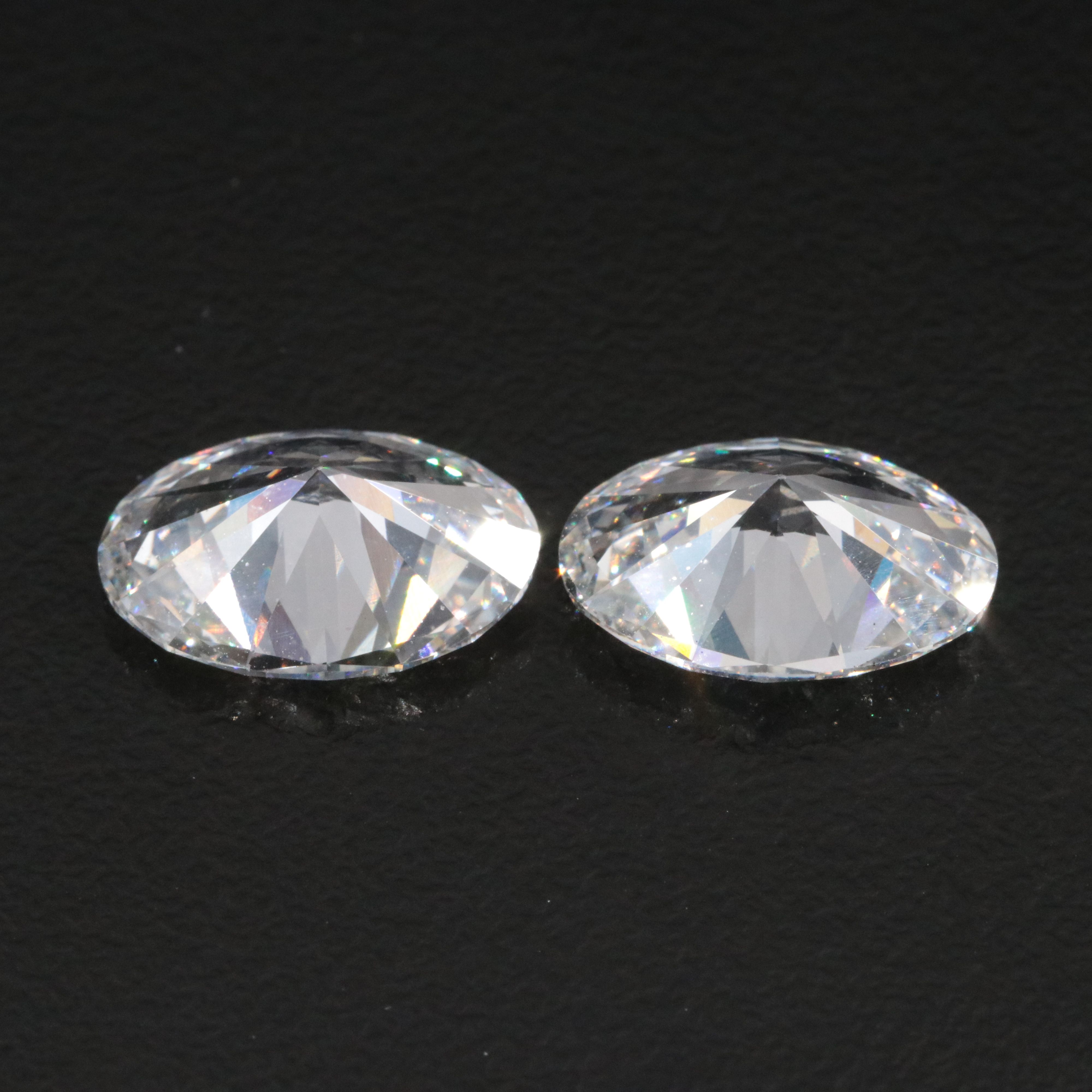 Loose 7.03 CTW Lab Grown Diamond Pair
