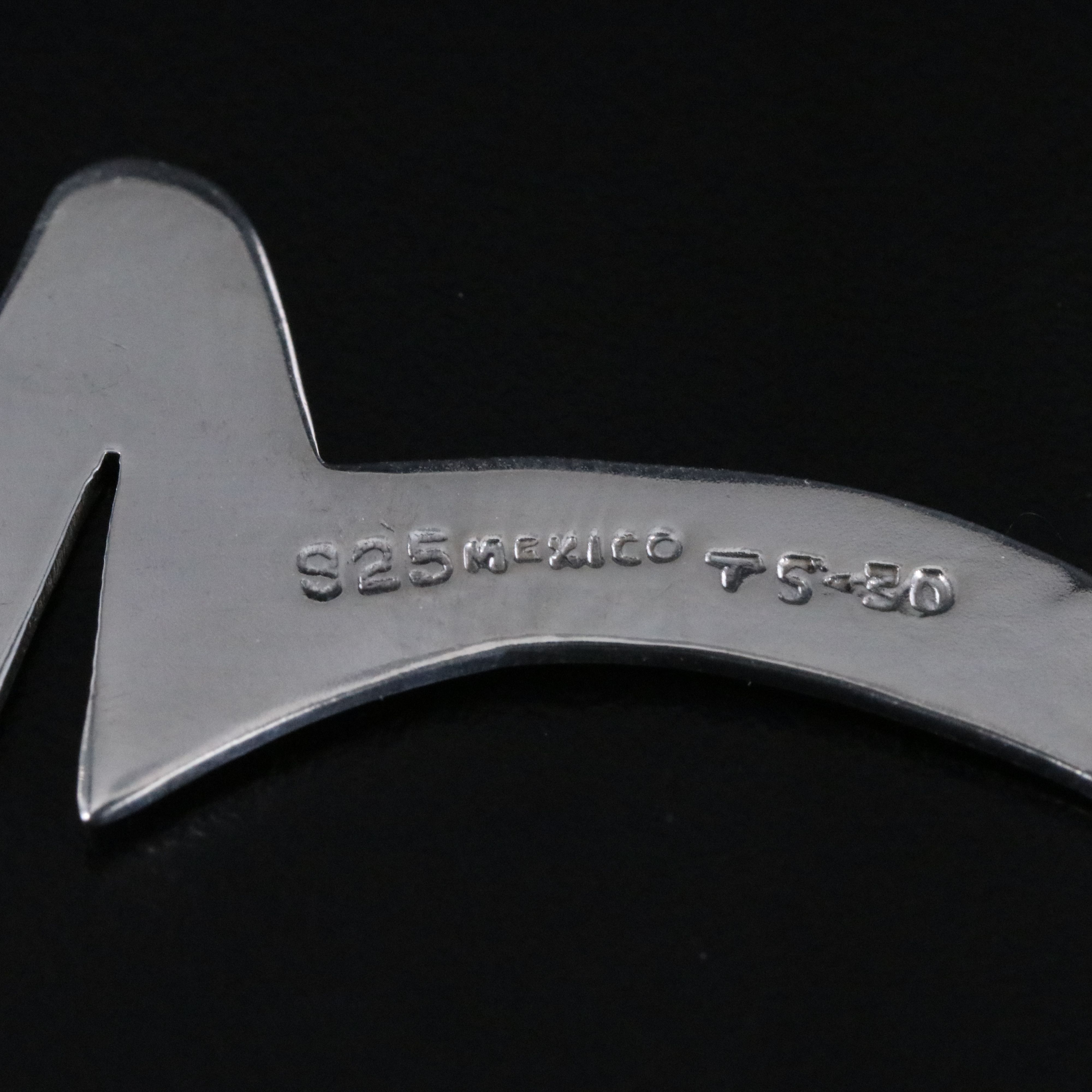 Mexican Sterling Zig-Zag Earrings