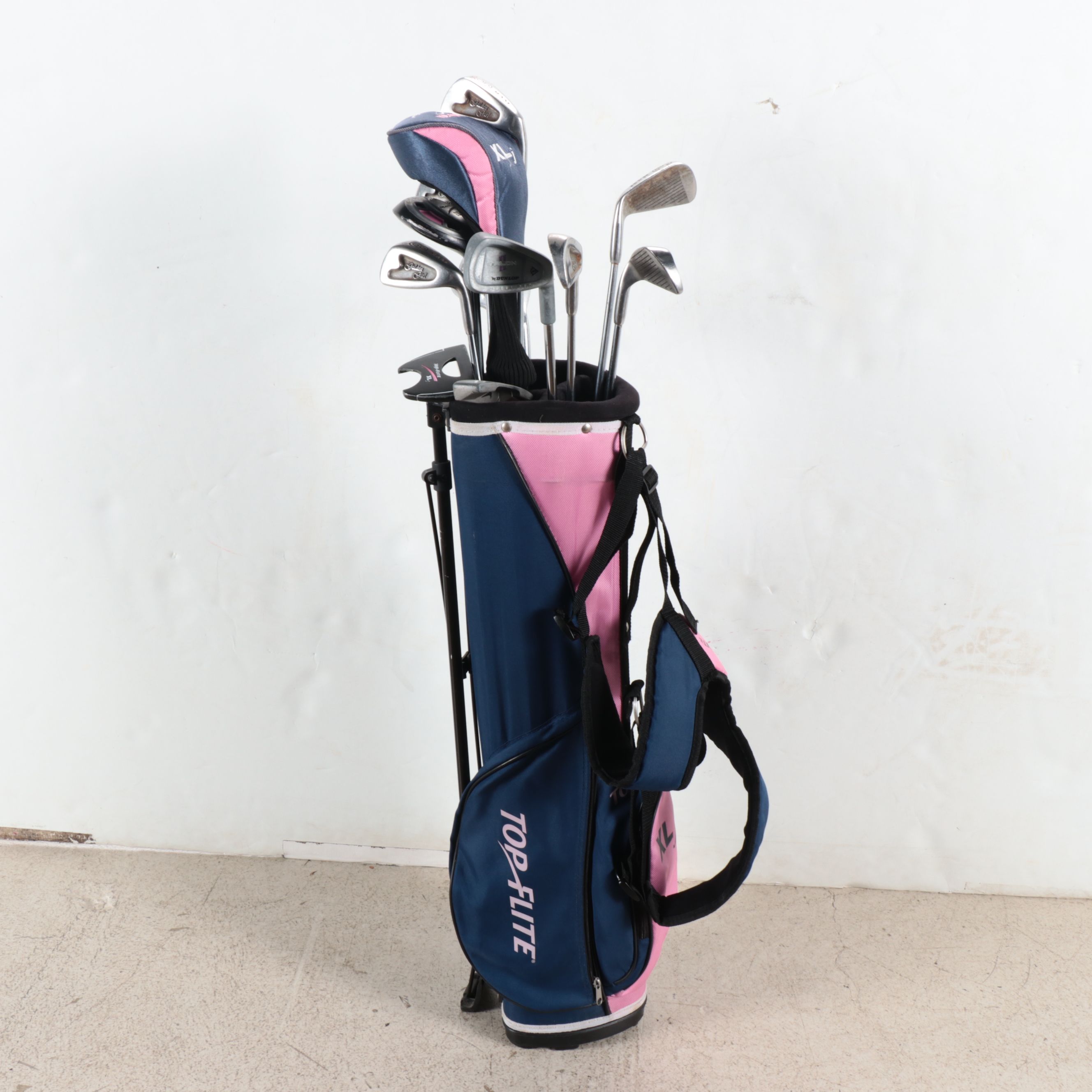 Ram "Golden Girl" with Nike and Other Women's Golf Clubs